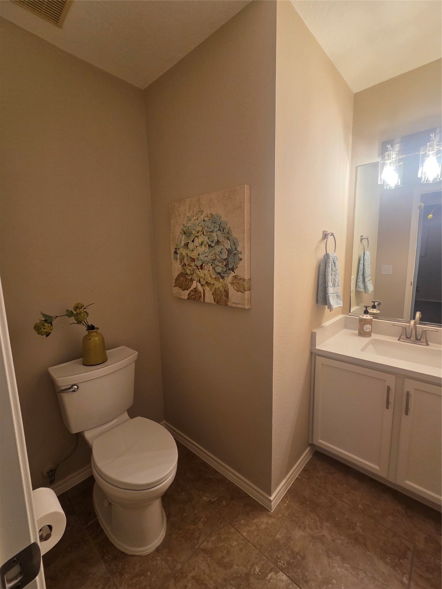 Powder bathroom