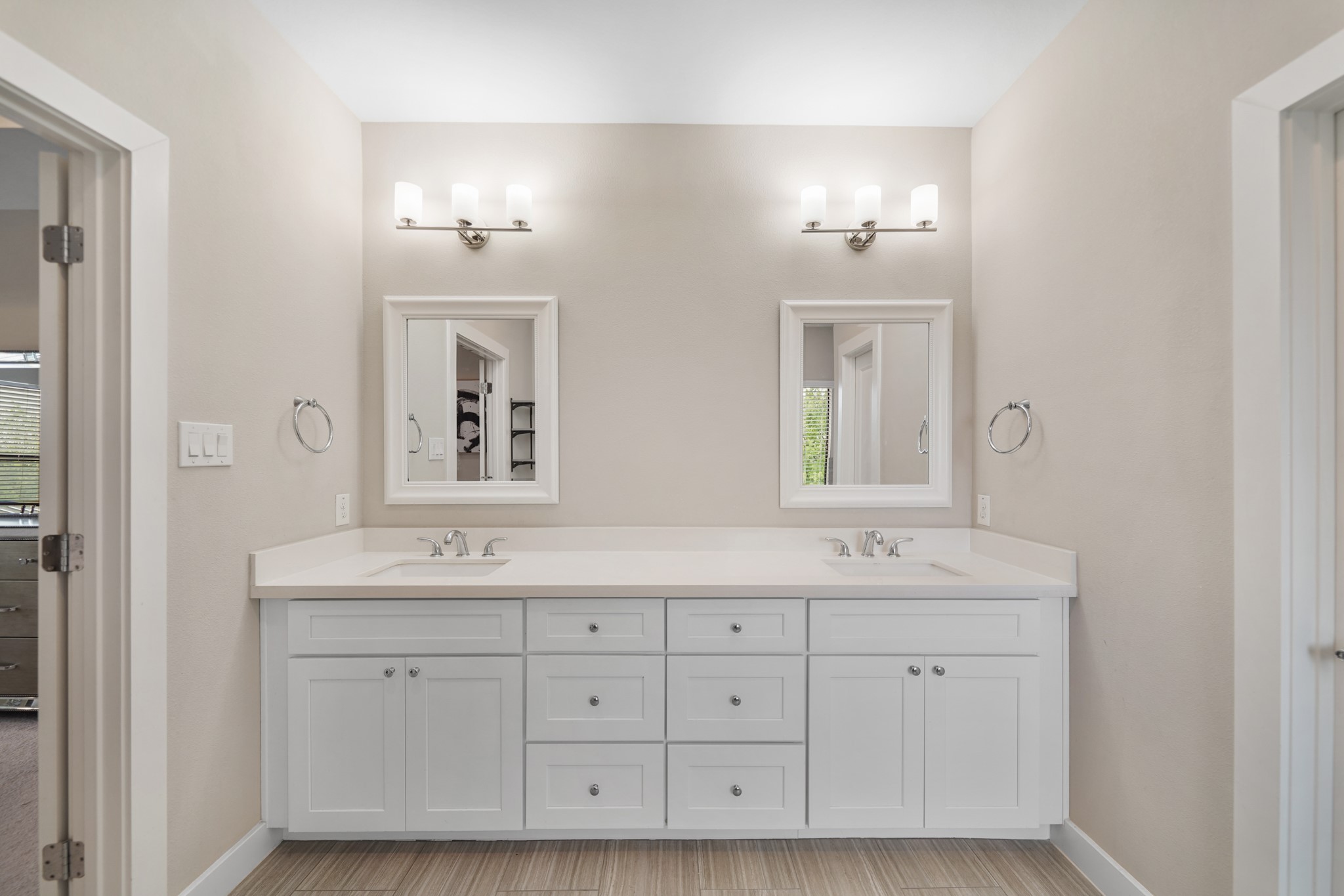 Plenty of storage space is included!