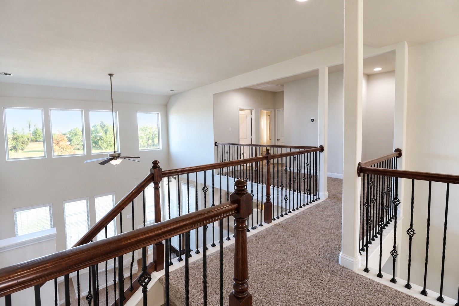 You can view downstairs here from both angles