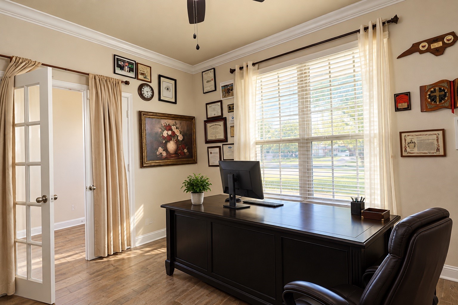 Designated Office space for work at home
