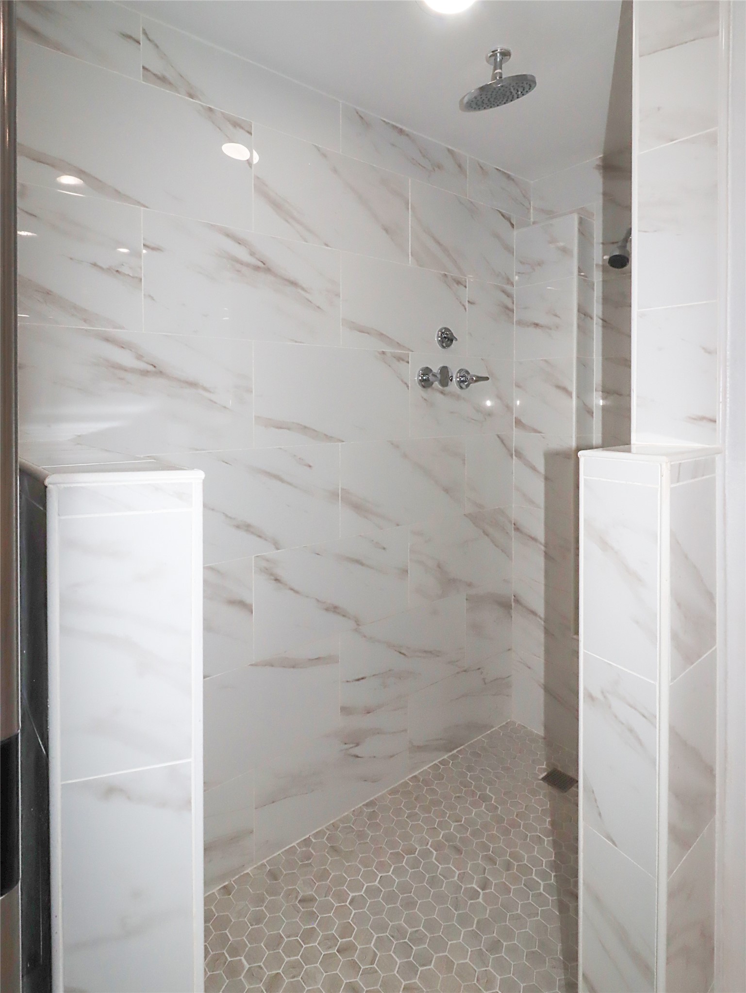 Downstairs shower