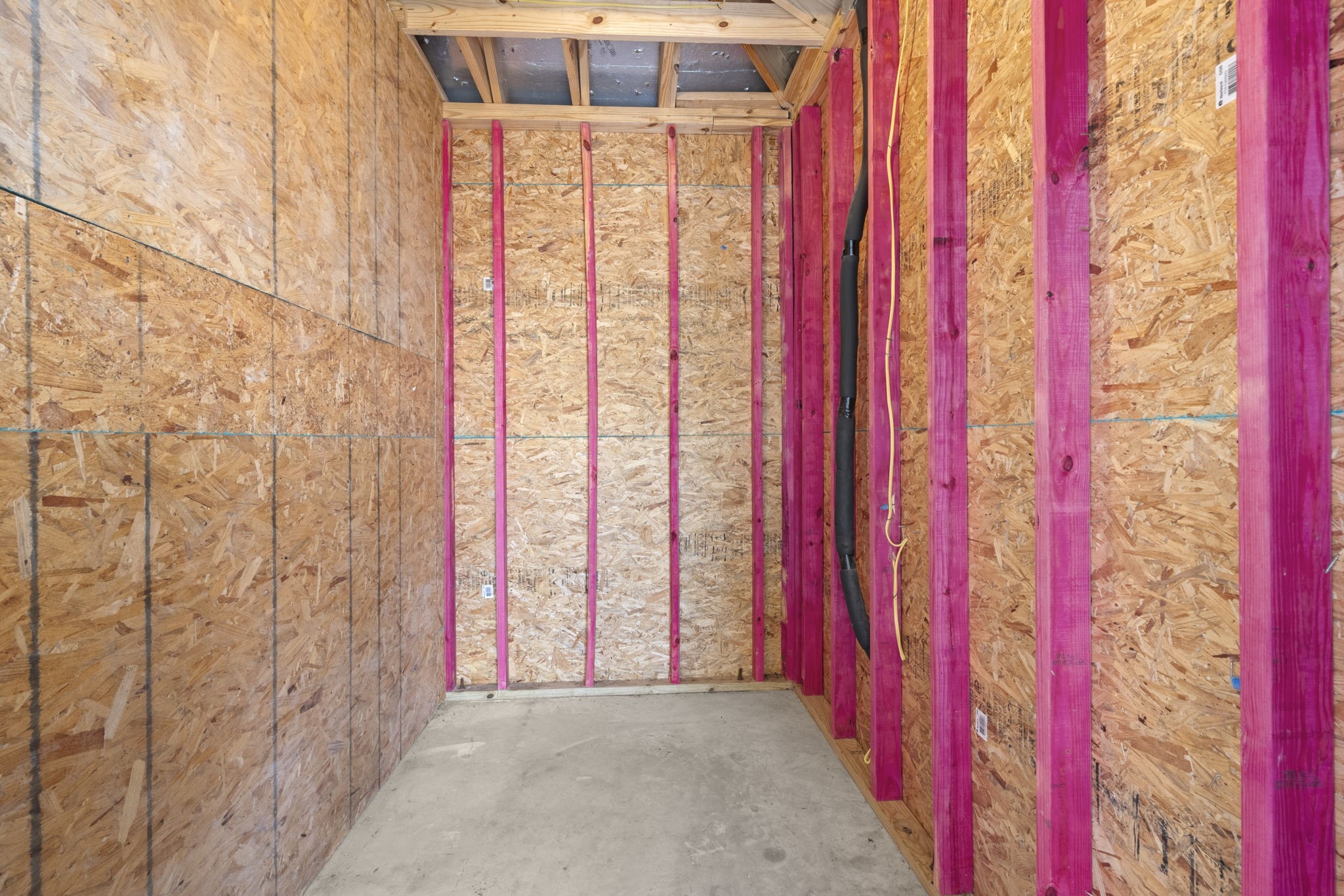 storage room off the back of the home!