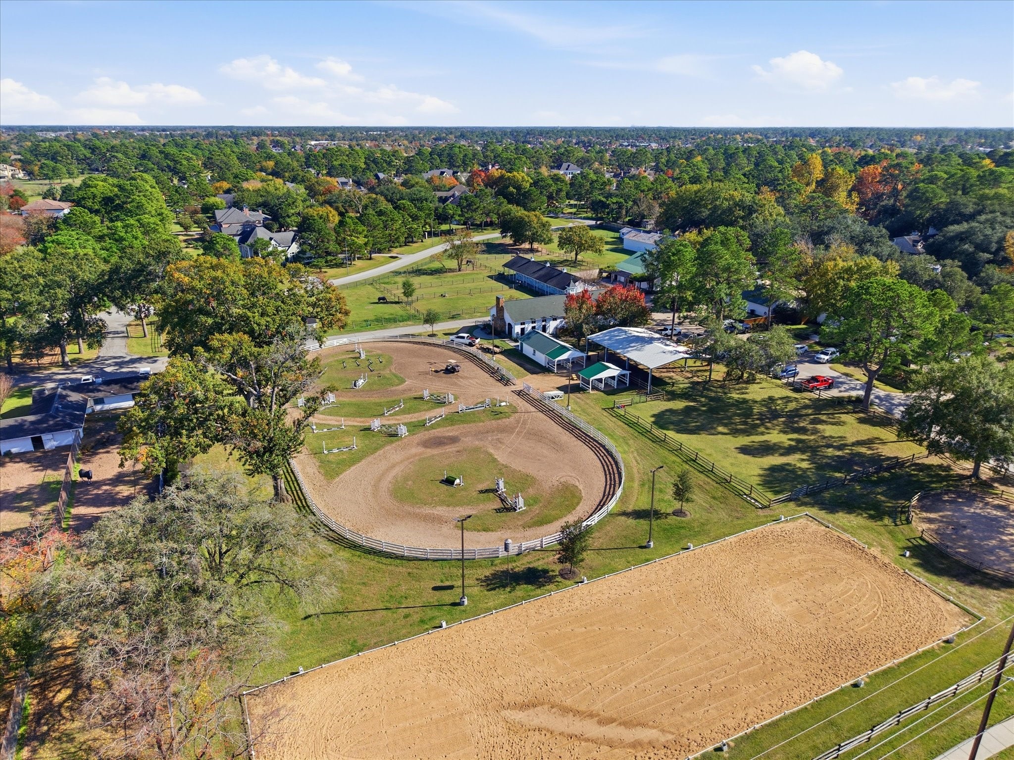 The Gleannloch Farms equestrian center adds a unique touch to this one-of-a-kind community, offering residents a lifestyle unlike anywhere else in the area.