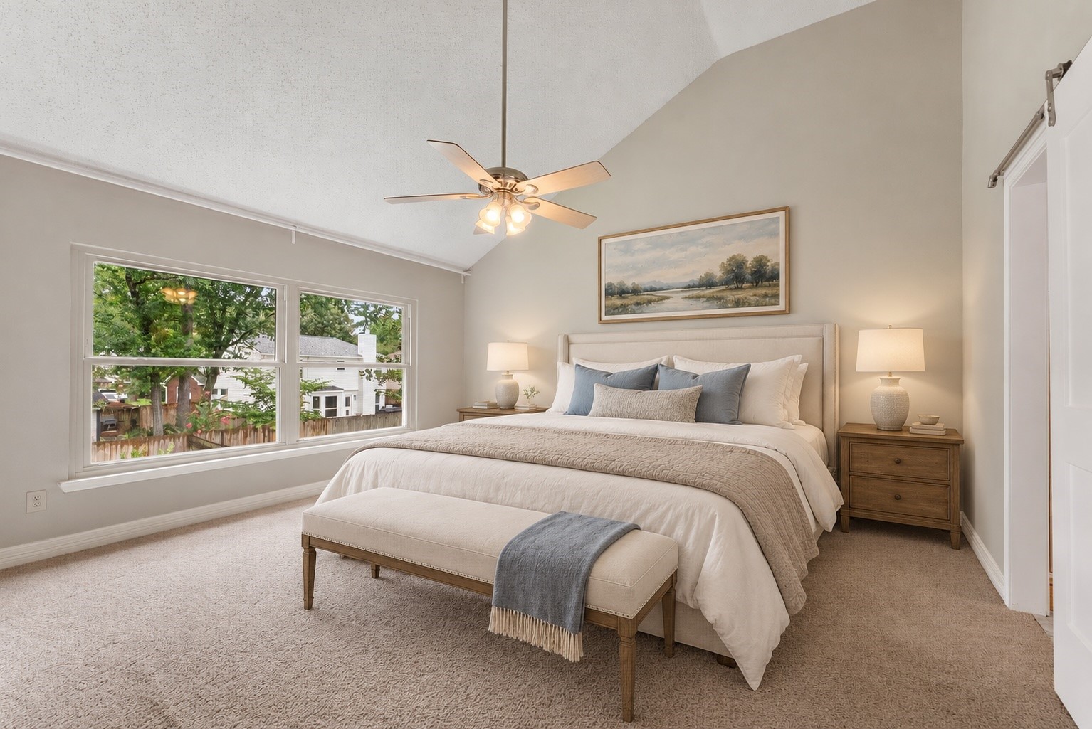 Virtual Staged Living Room