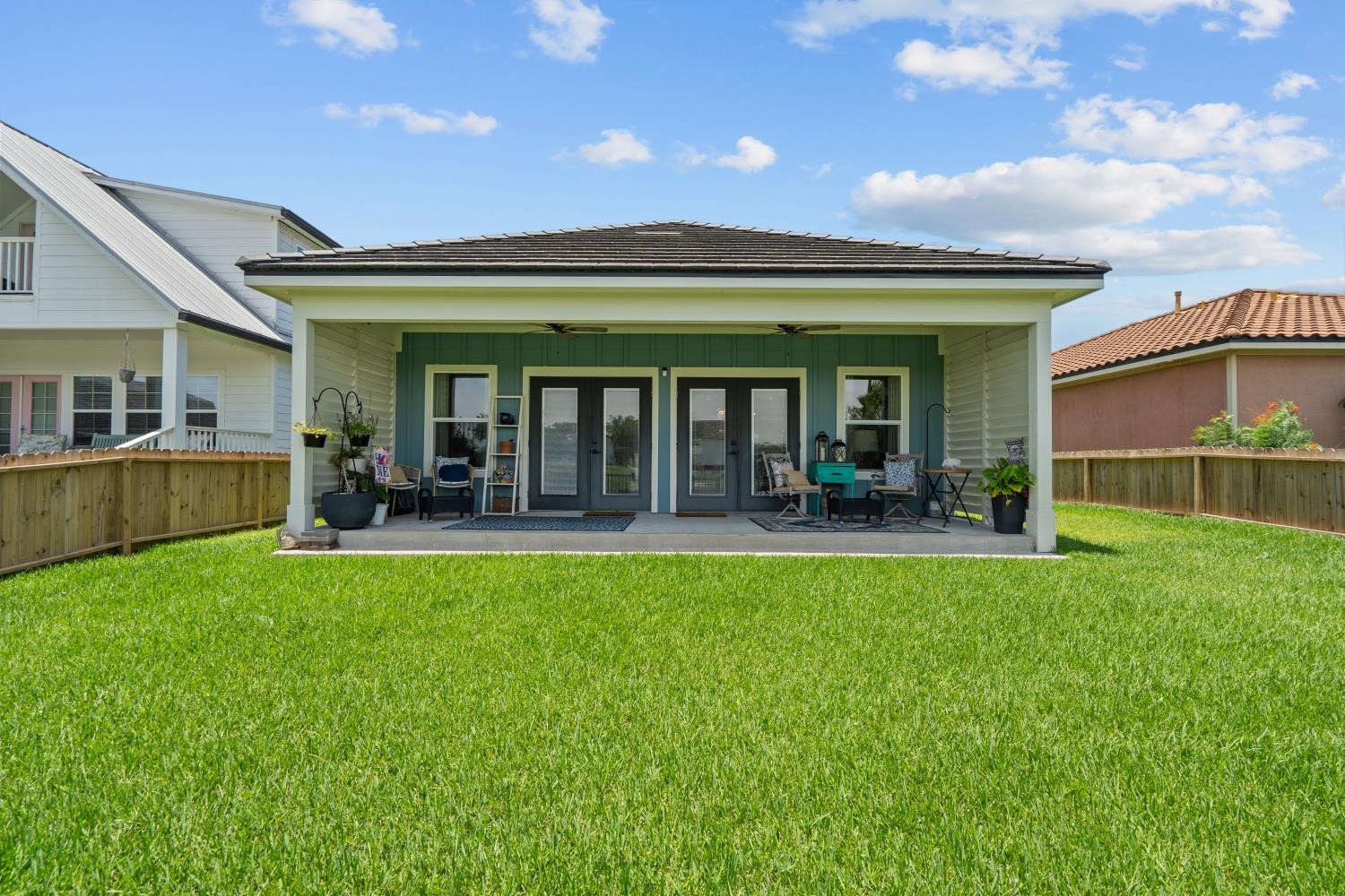 WOW! Look at that great, covered porch! perfect for entertaining!