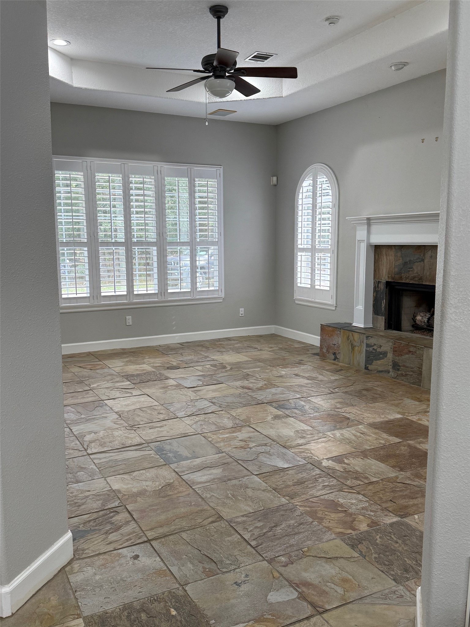 Living room from foyer
