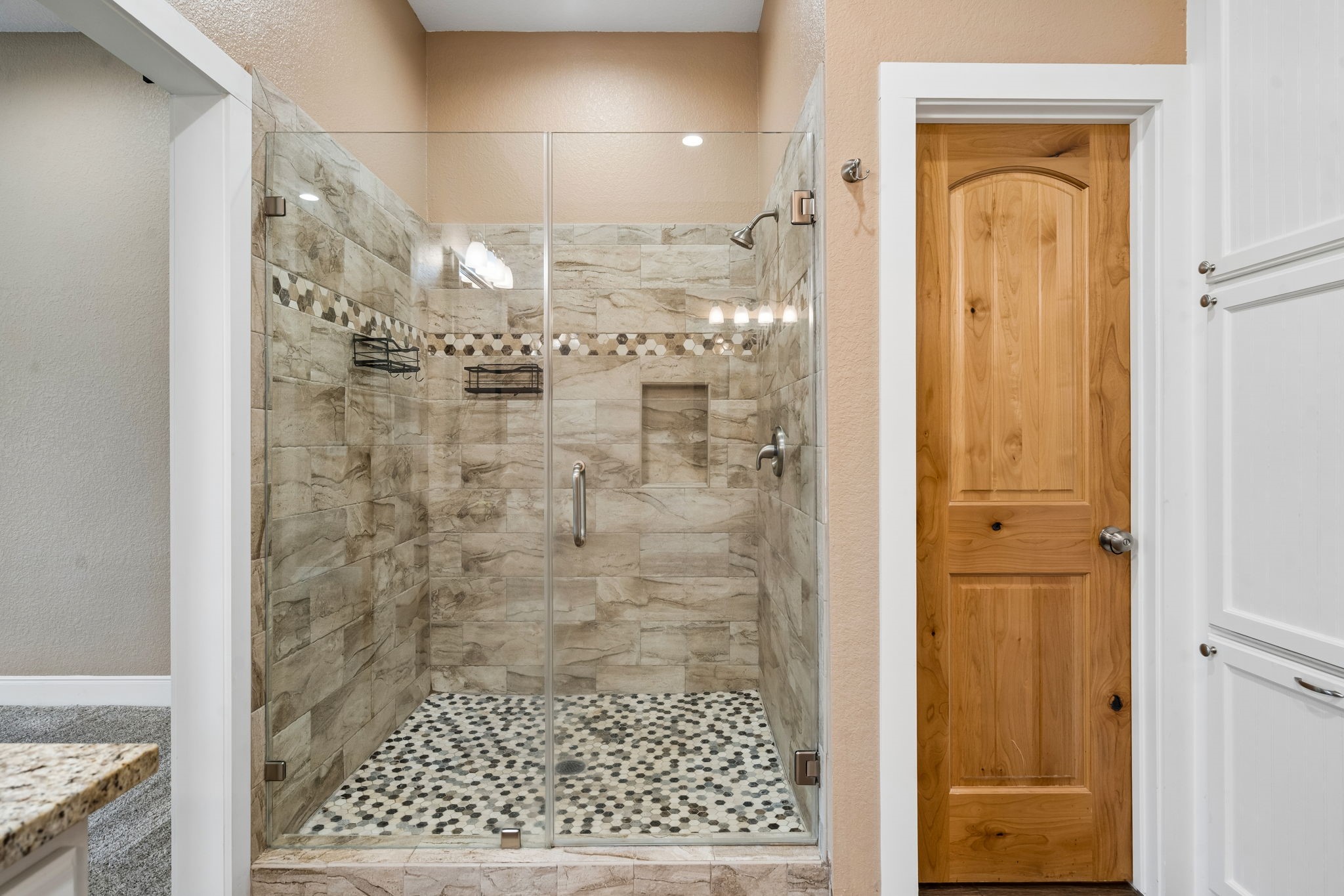 Enjoy your large shower