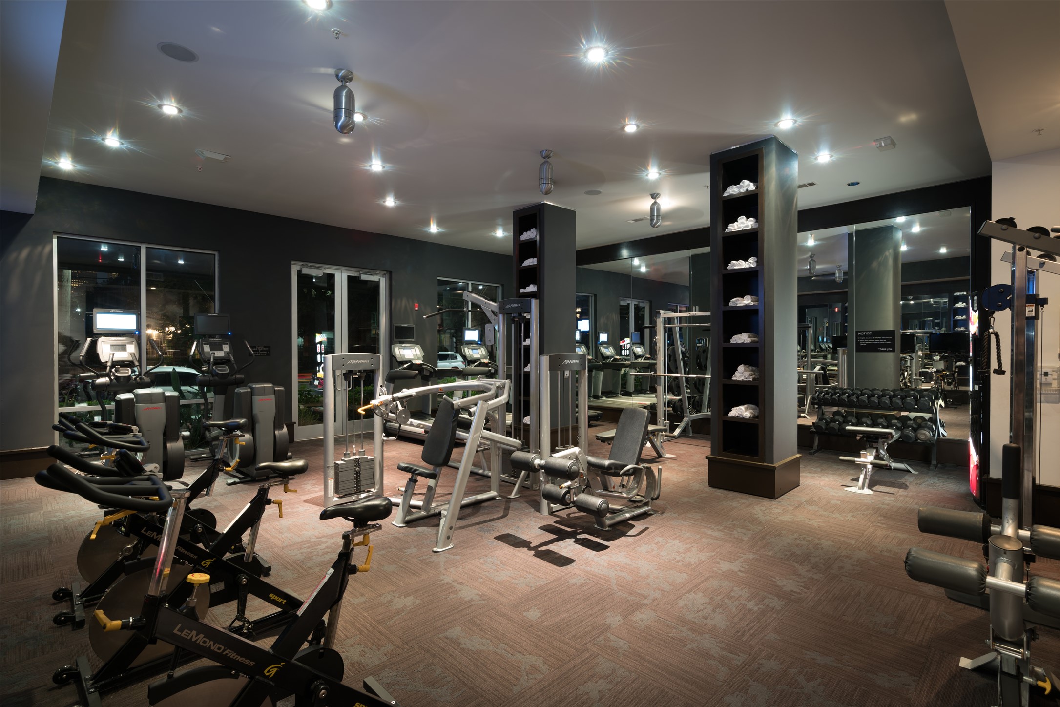 Second fitness center for you with 24/7 access.