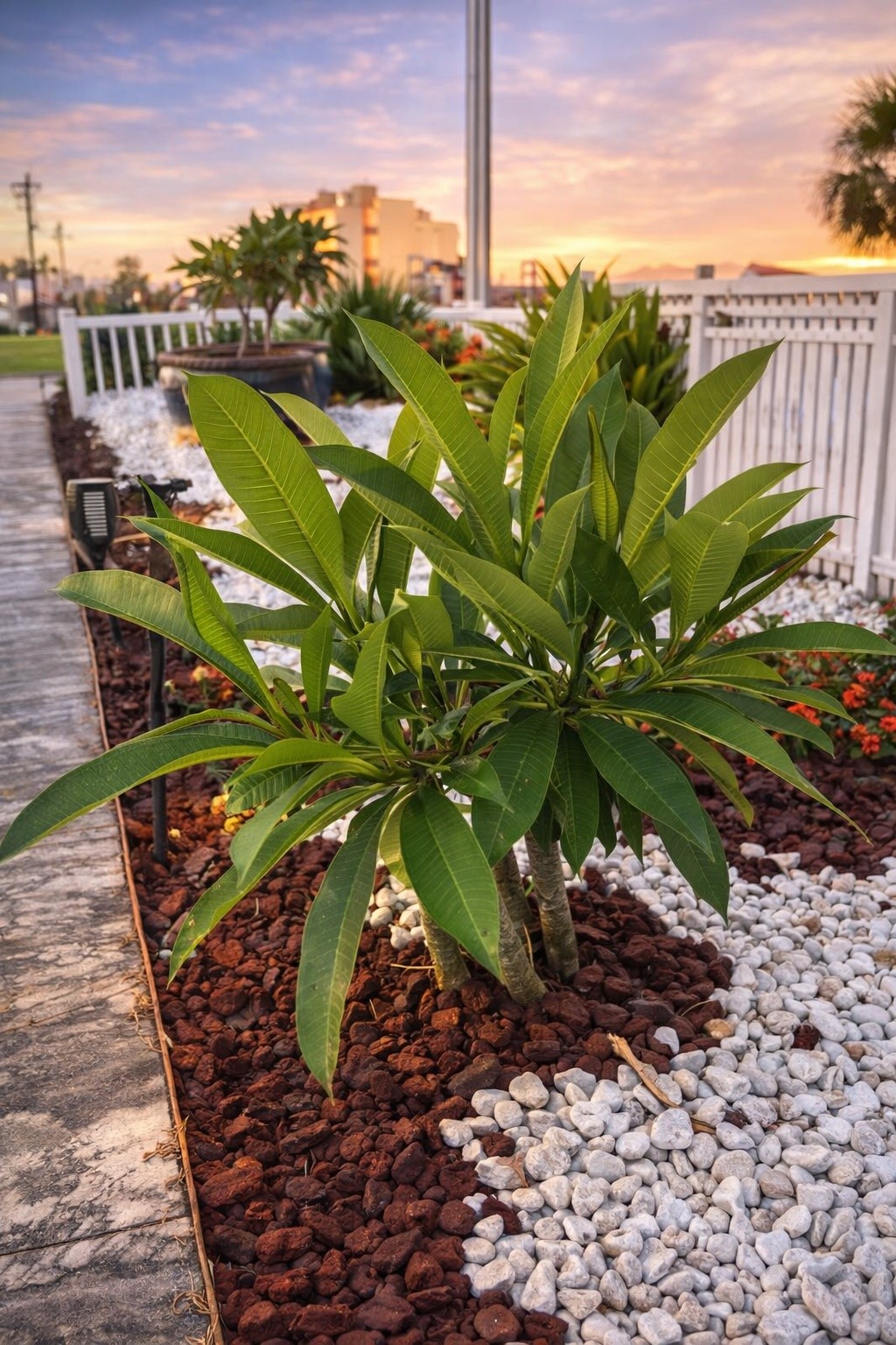 Palm landscaping