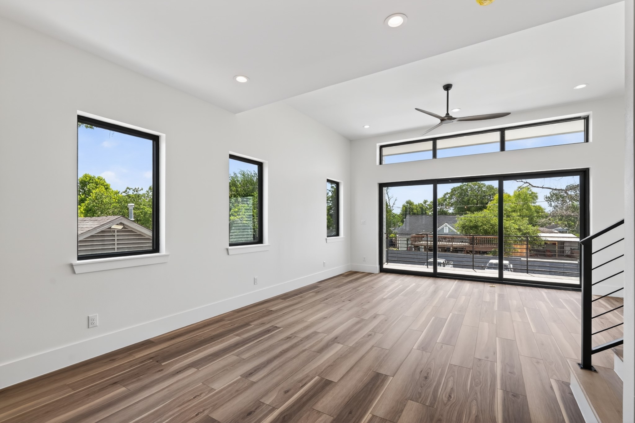 Premium 1-inch-thick, energy-efficient European-style windows and doors are installed throughout the home, enhancing natural light, comfort, and year-round performance.