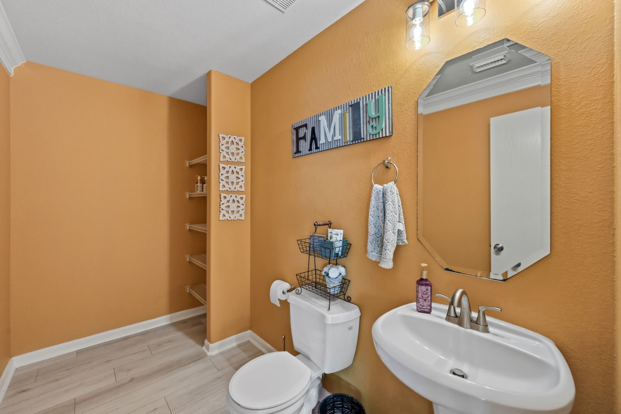 Half Bathroom Down Stairs