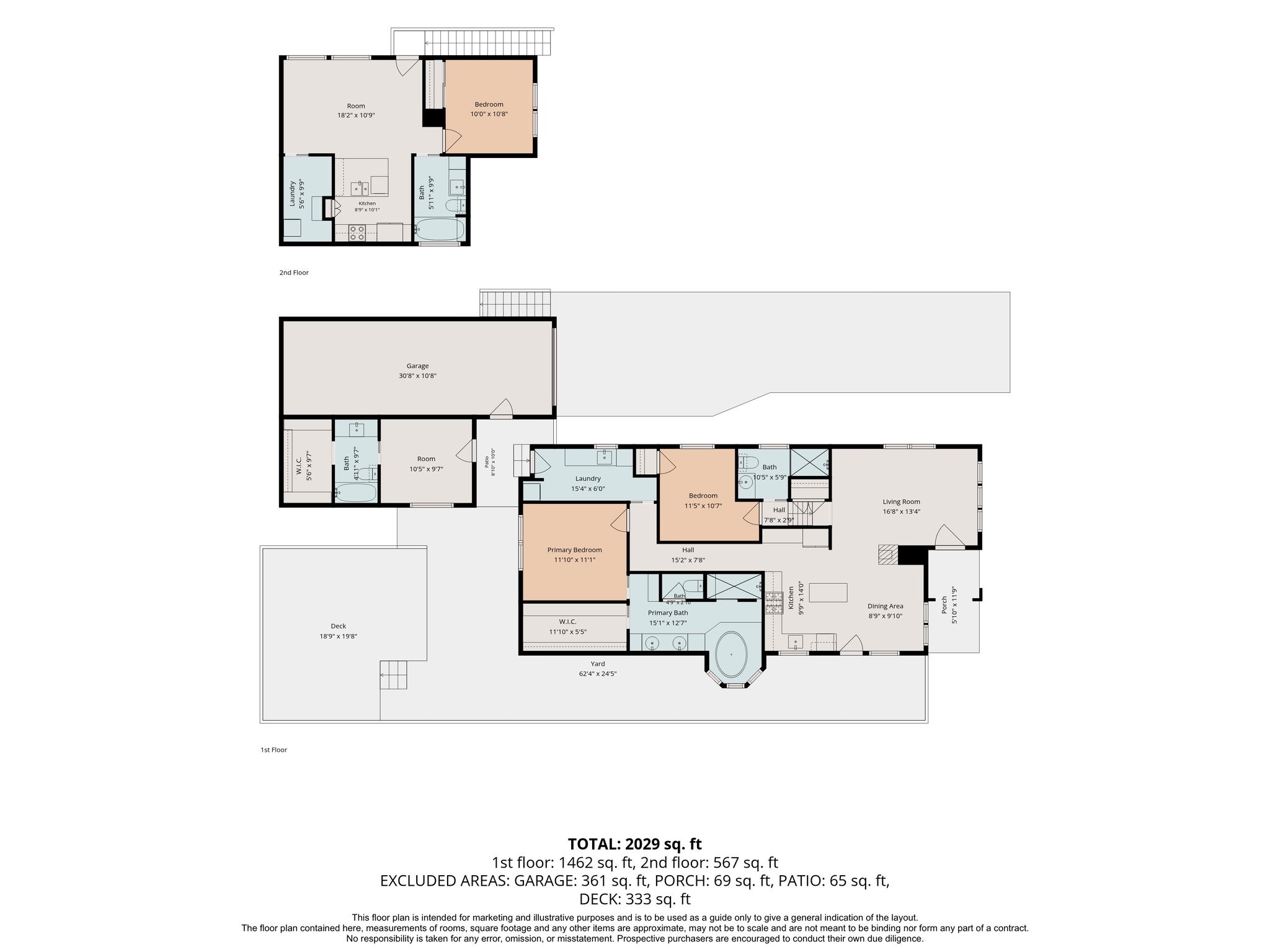 This is the entire layout of 542 Granberry.