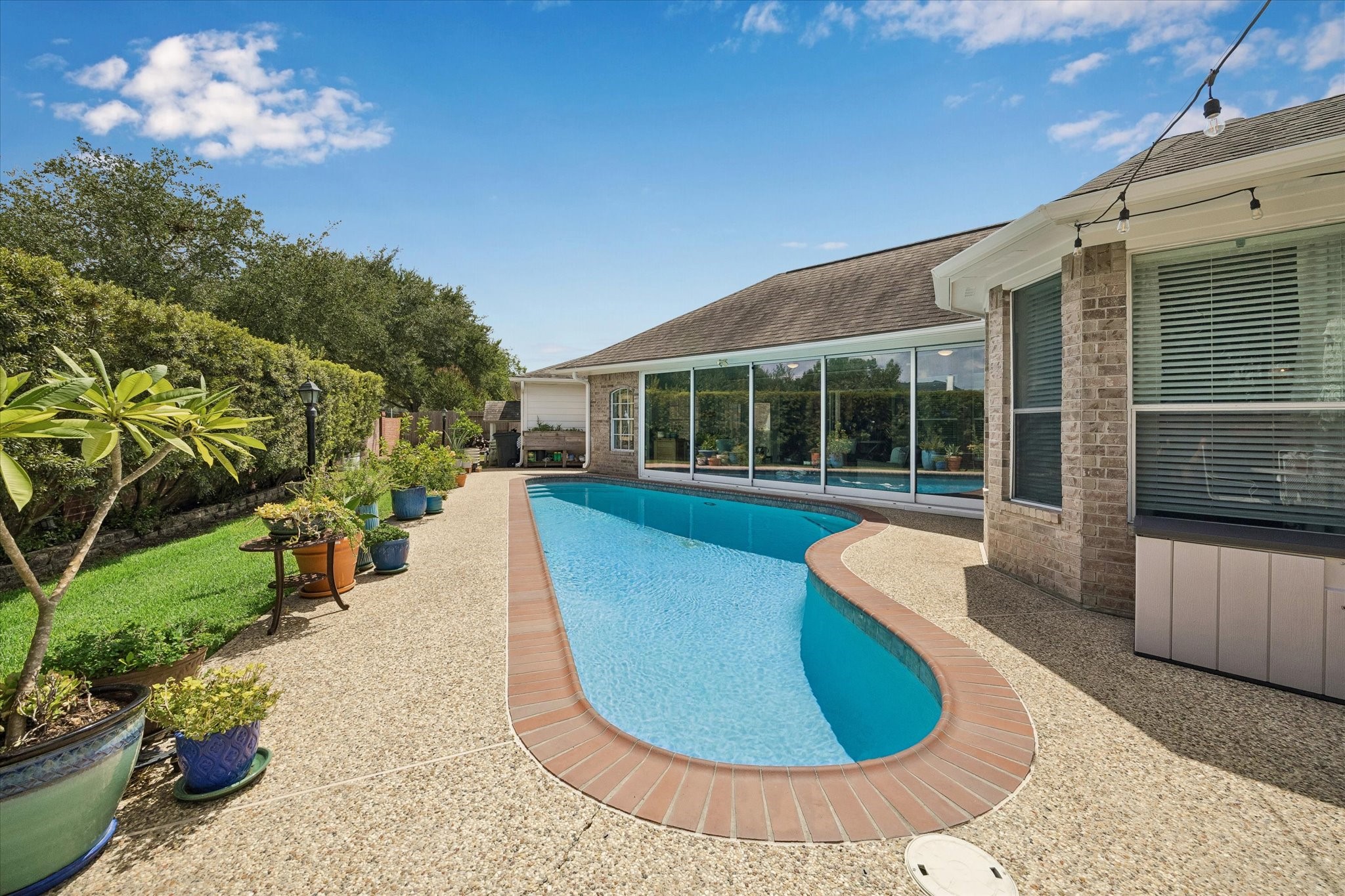 Step onto your very own backyard oasis. The best part---no back neighbors!