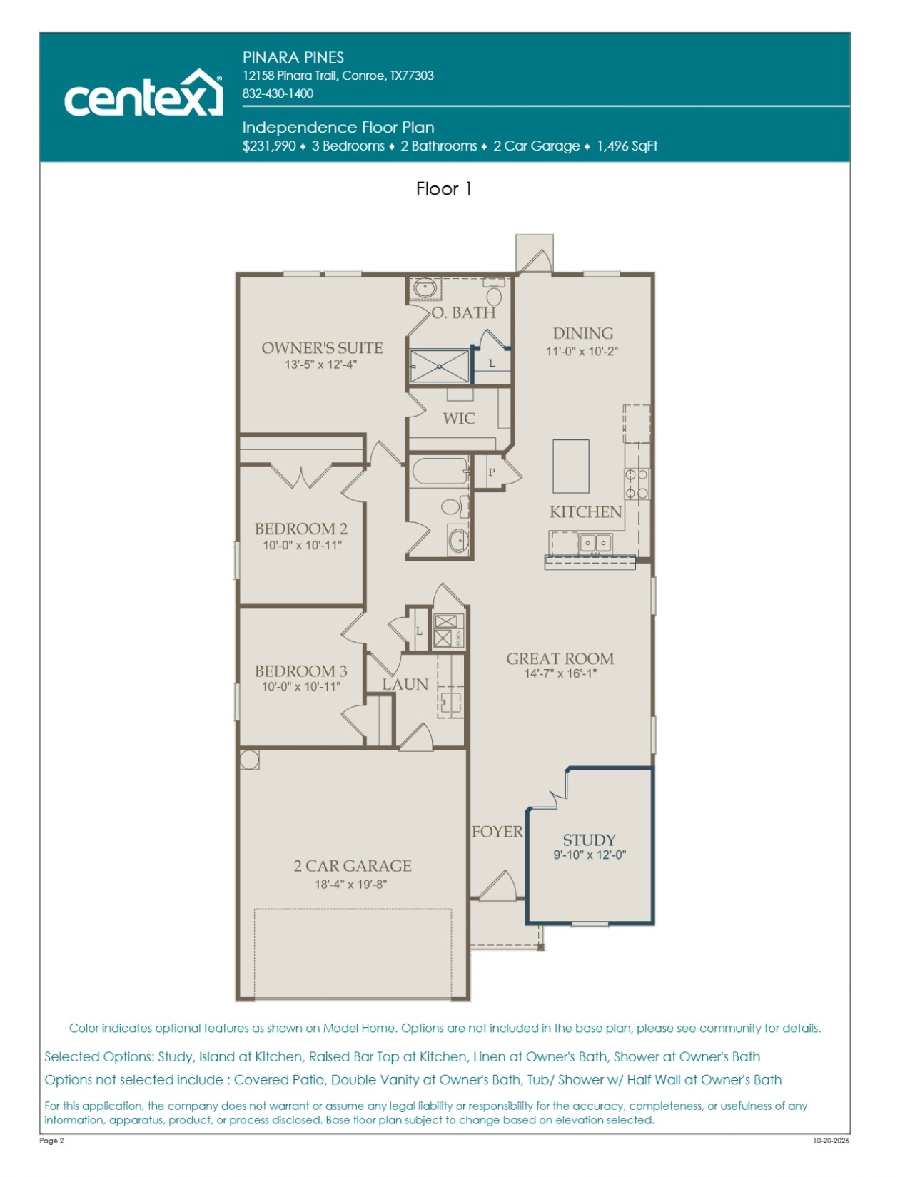 12127 Pinara Trail, Conroe, TX 77303