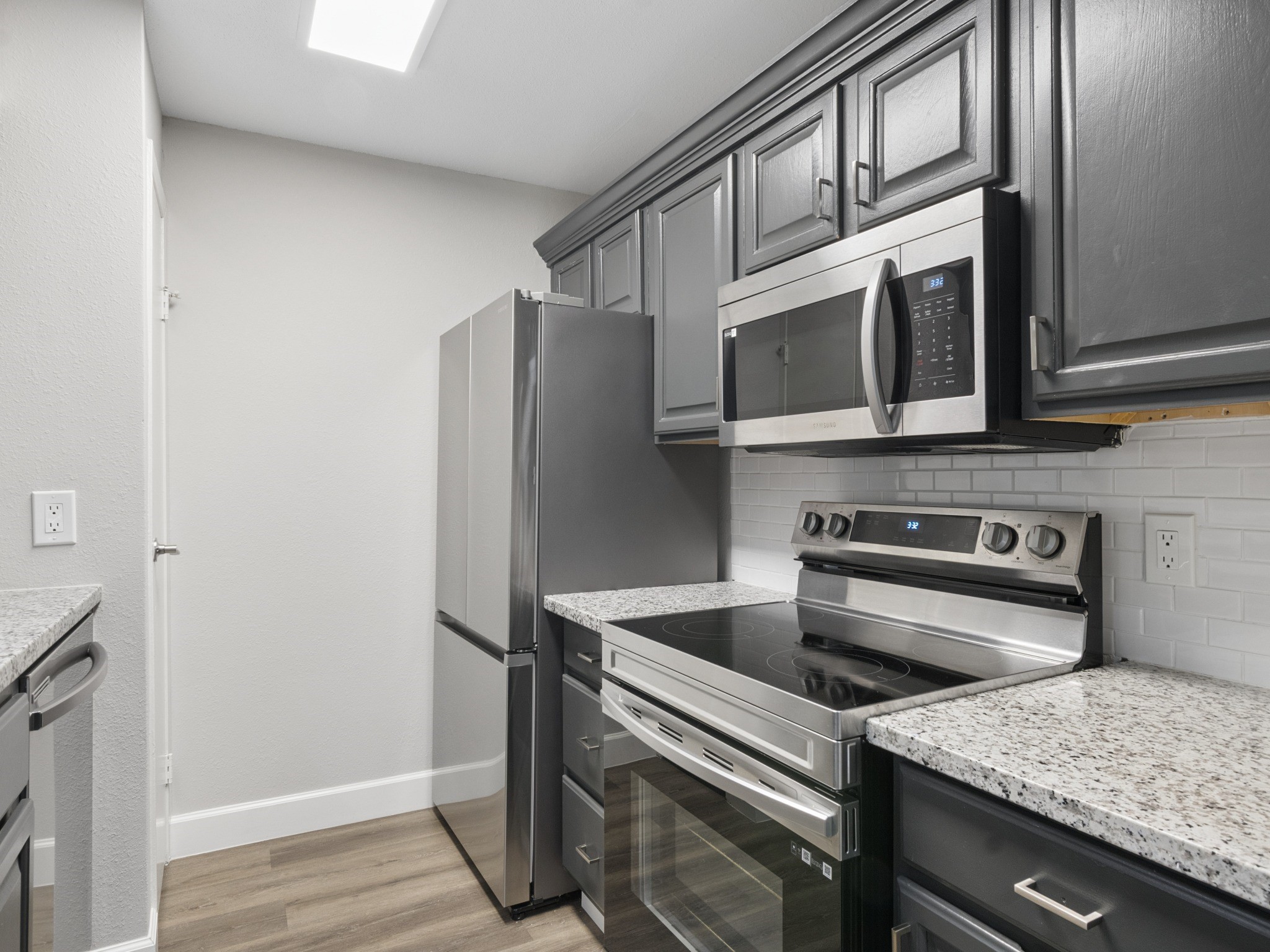 Upgraded appliances.