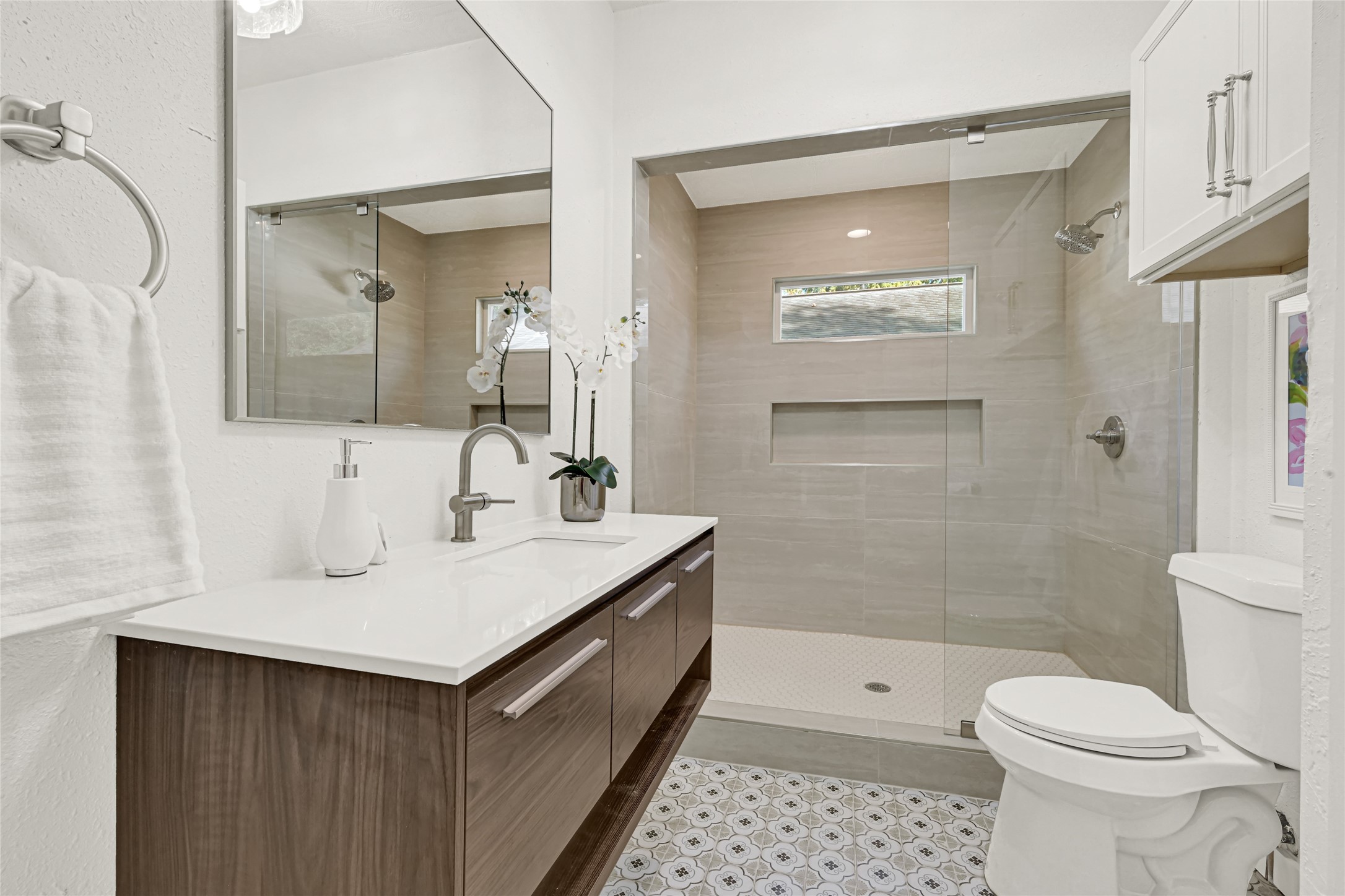 Overhauled bathroom