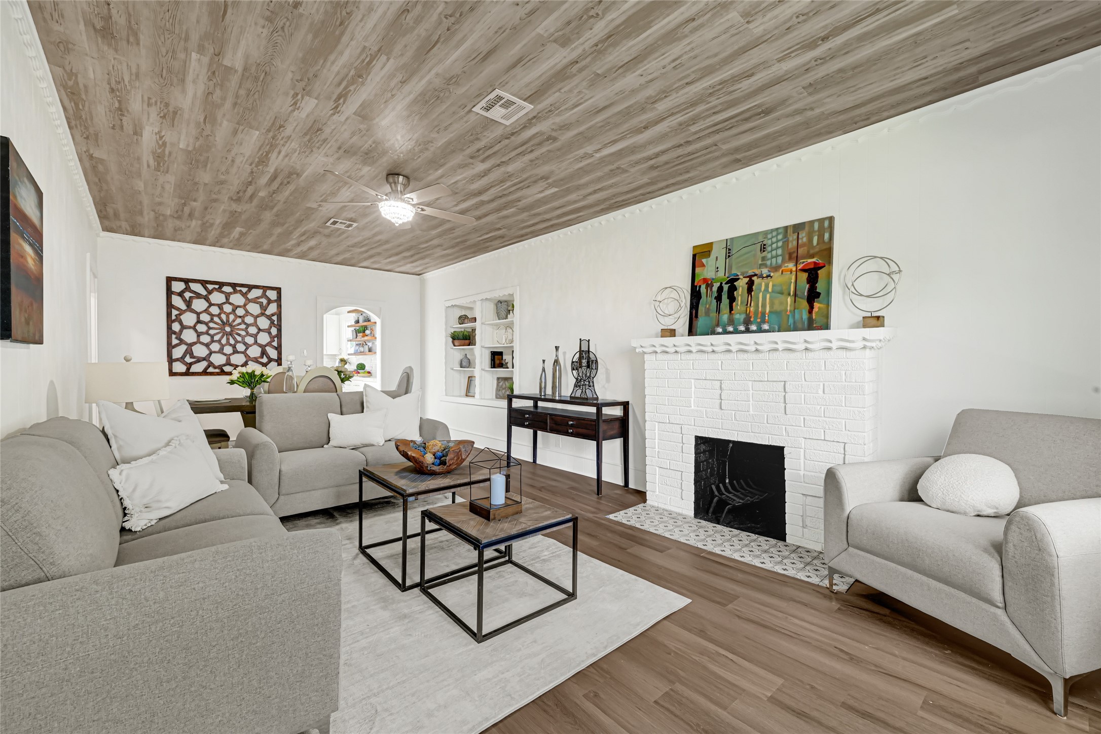 Wide open living area