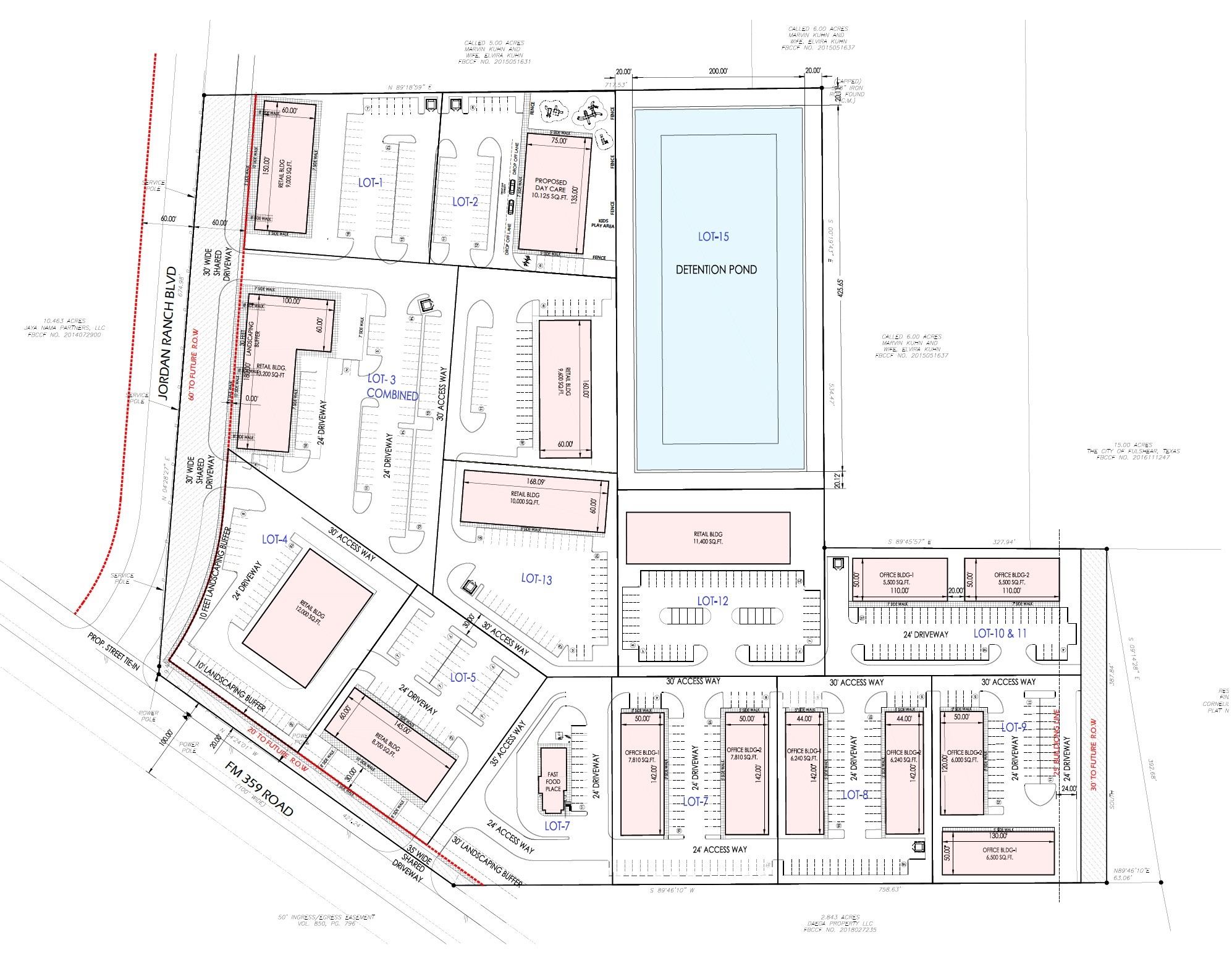 Site Plan for illustration