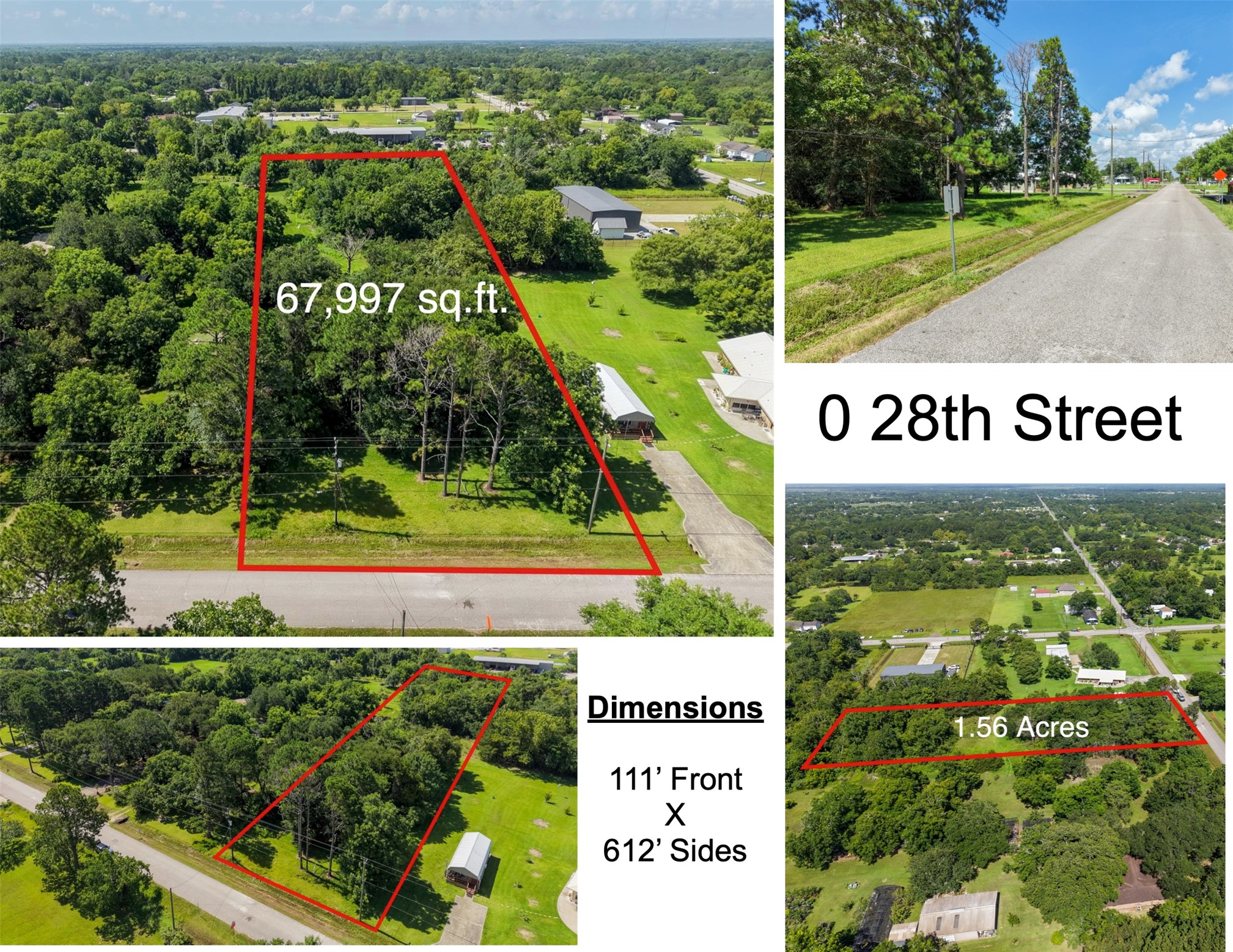 Welcome to 0 28th Street, just 1 lot away from the intersection of 28th & HWY 646 in Santa Fe