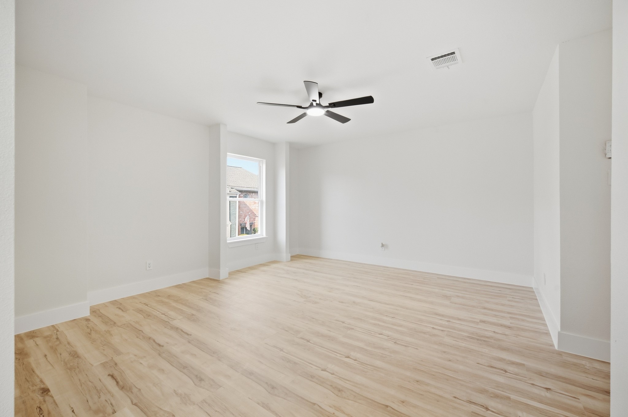 The primary bedroom is located on the second floor!