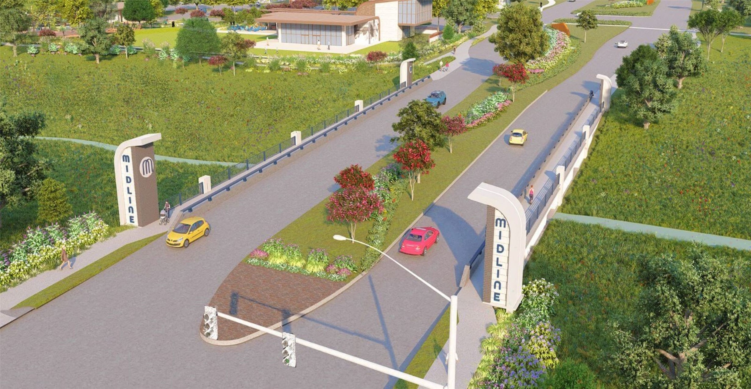 Midline Community Entrance