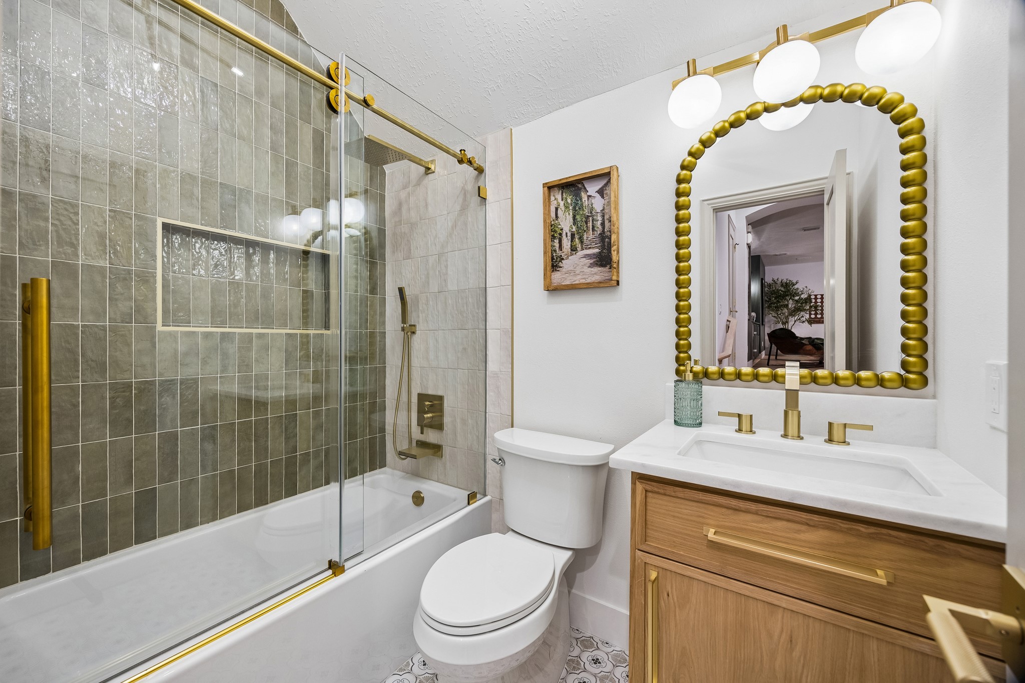 Another full bathroom completes the upstairs