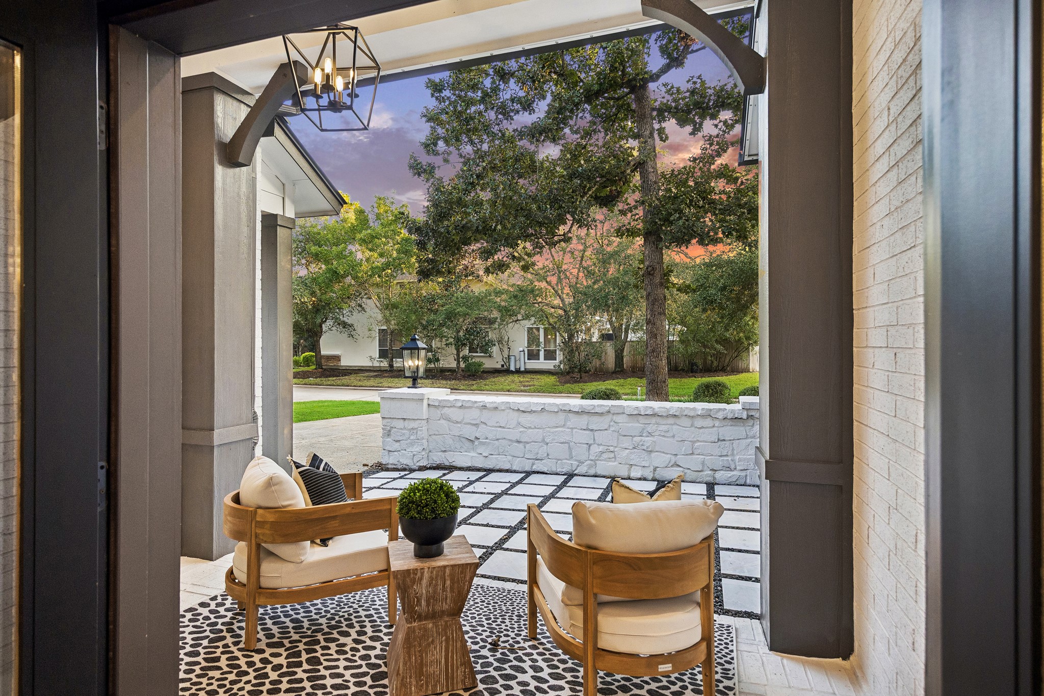 Imagine your morning coffee out here!