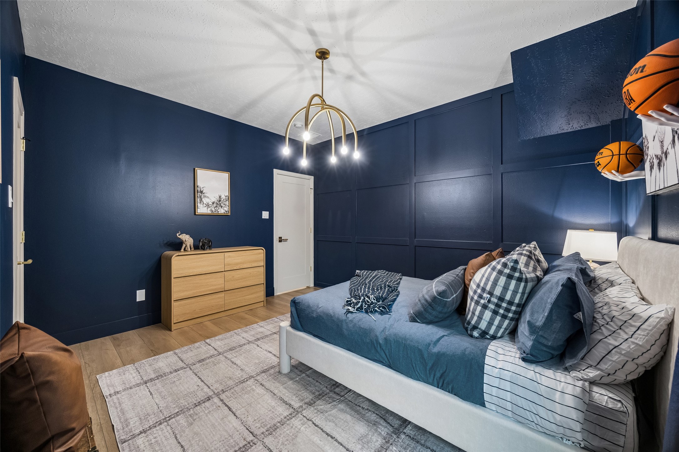 Each with their own thoughtfully selected paint color