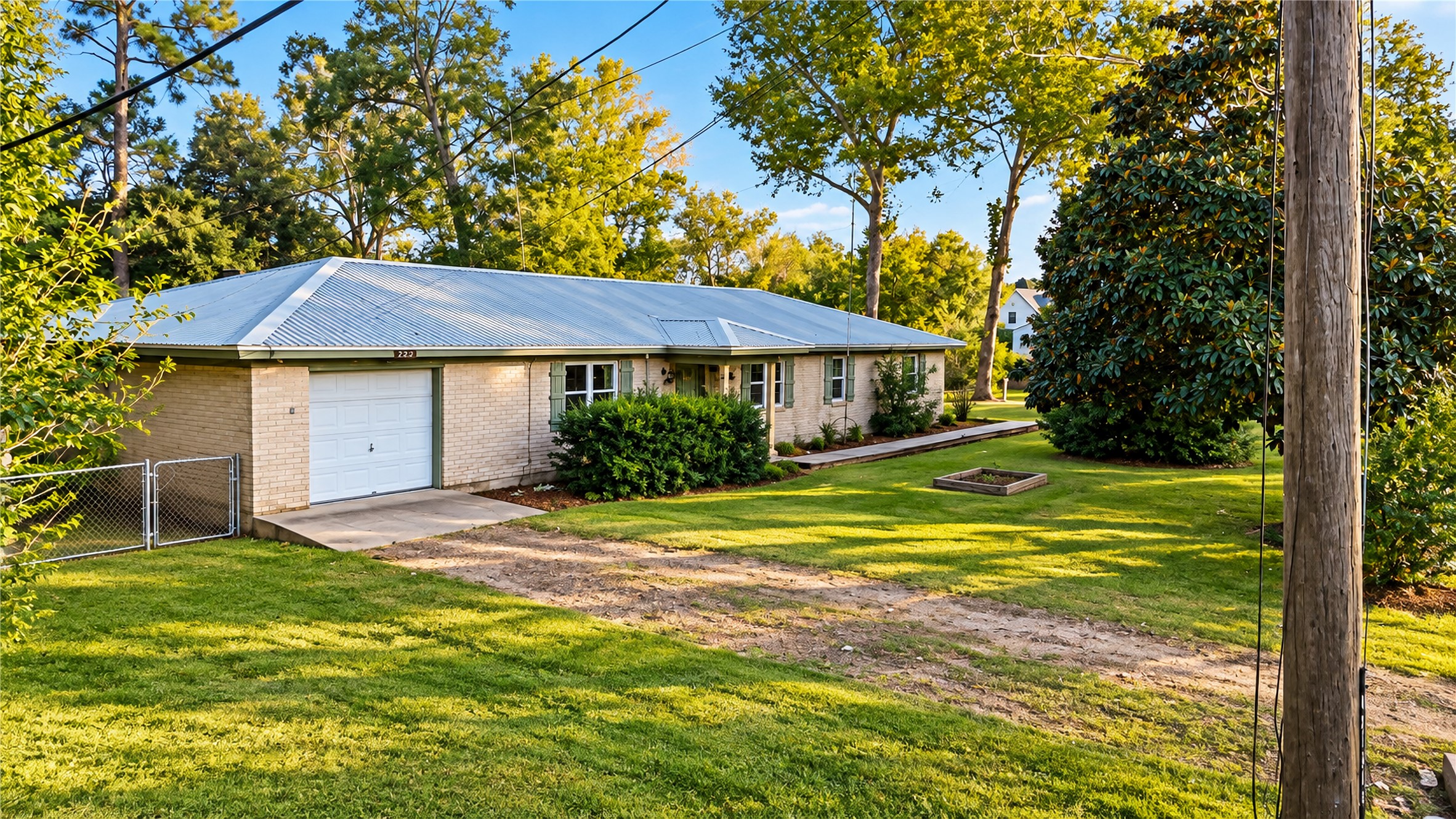 This home has 2 separate driveways. This home has 2 separate driveways.