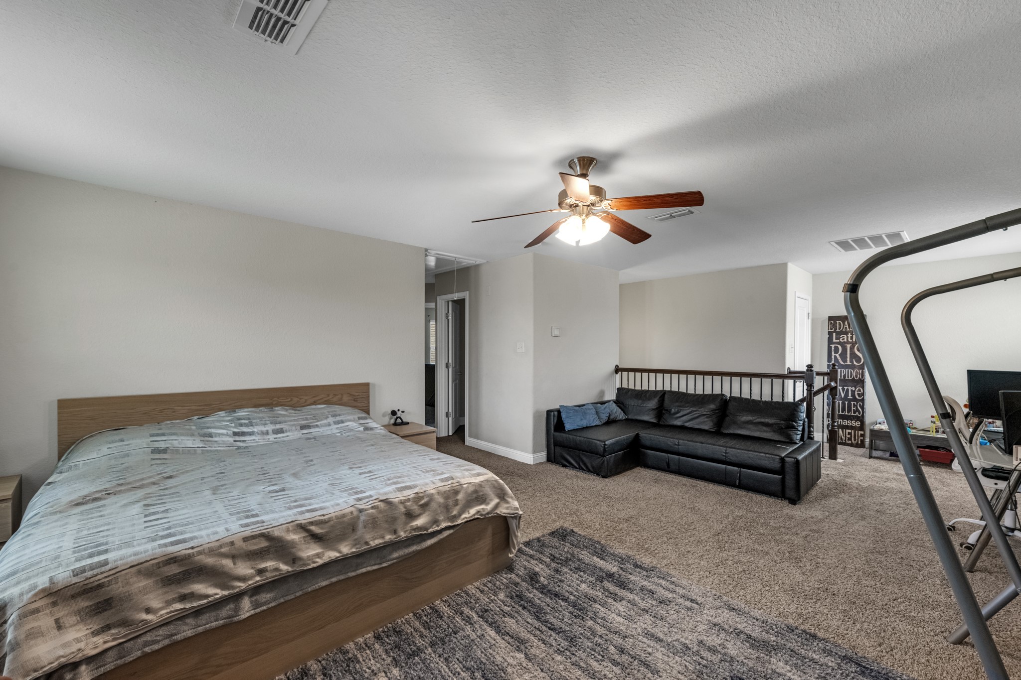 Family room on second floor
