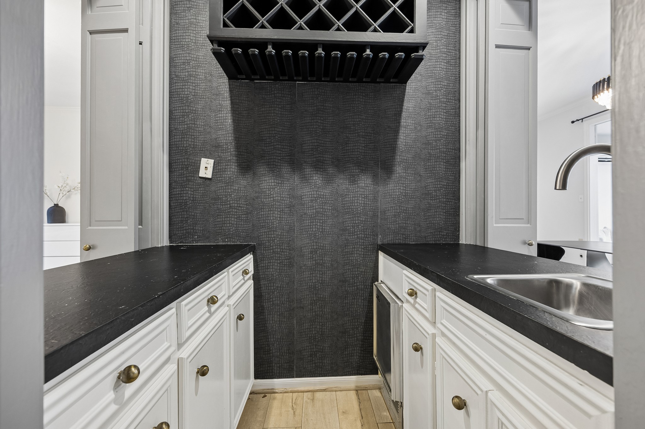 Entertainment and beverage bar.