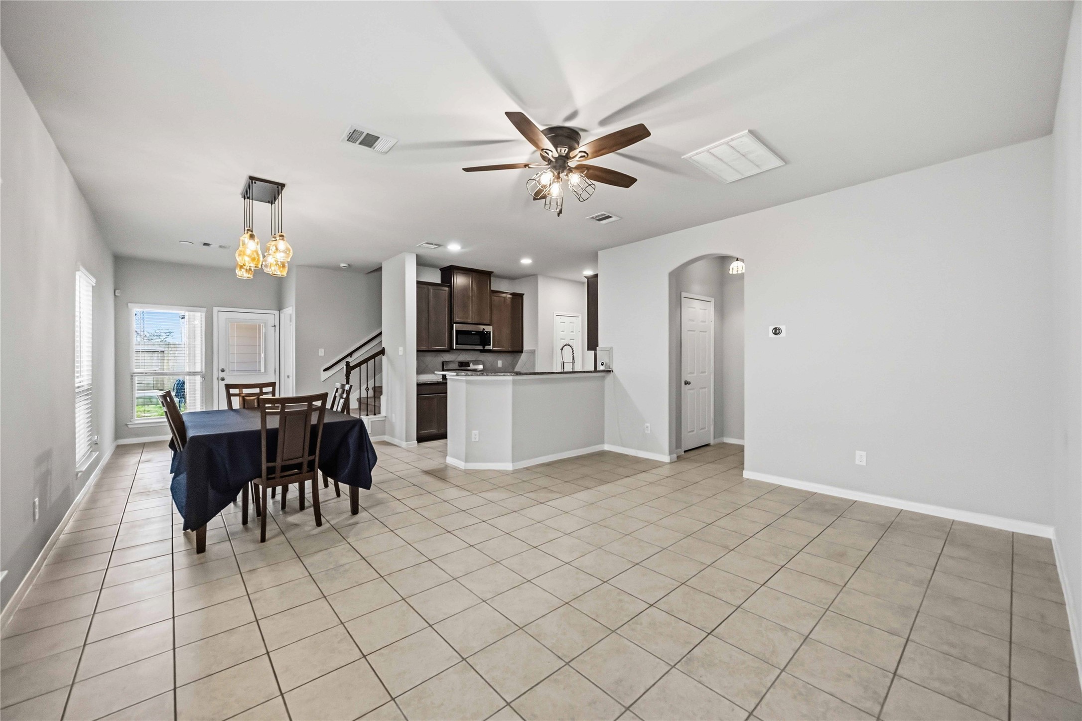spacious open concept