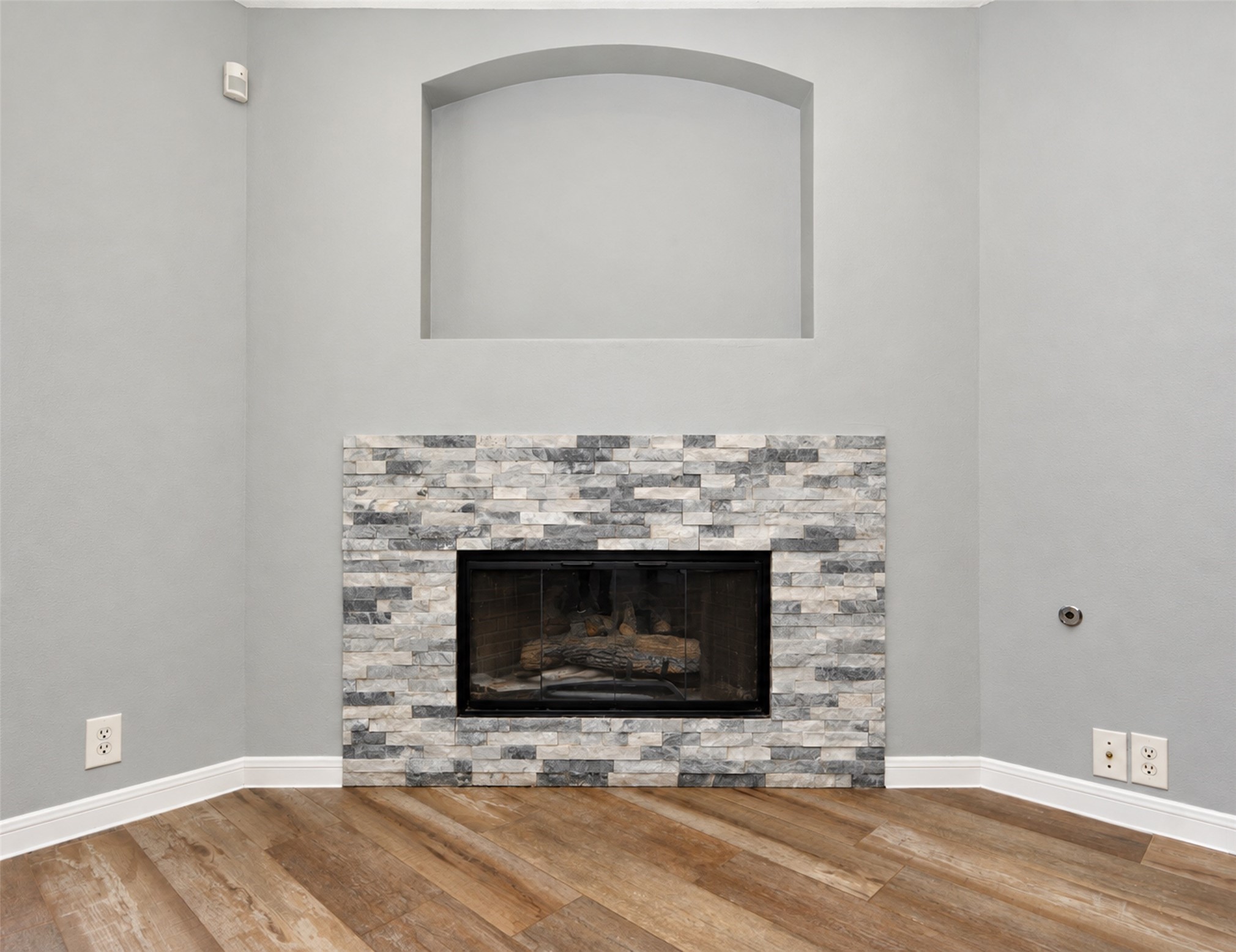 Bundle up by the fireplace!