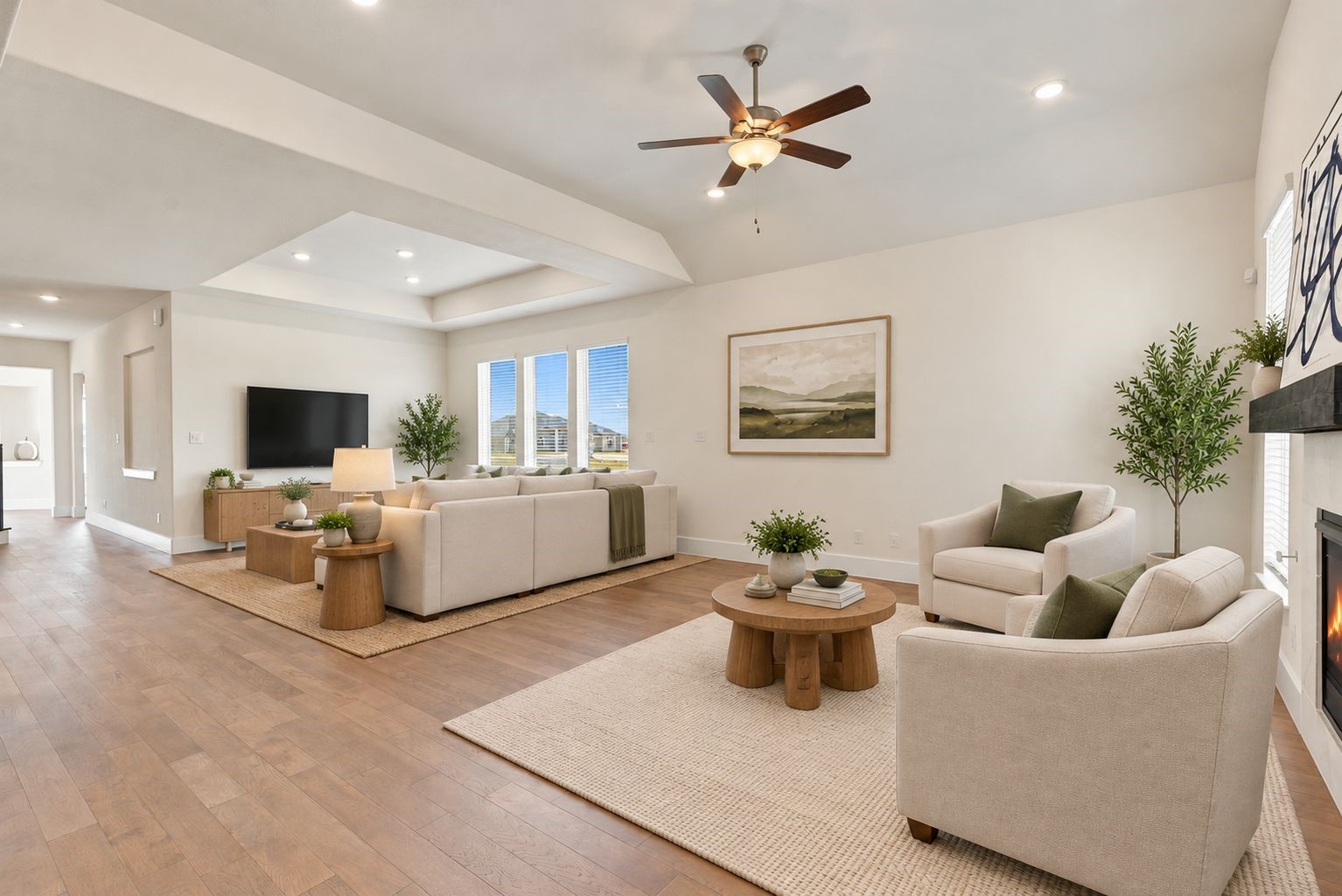 A HOME THAT BRINGS EVERYONE TOGETHER! Picture slow weekend mornings, movie nights with loved ones, and conversations that carry on long after dinner! This WELCOMING living space offers the freedom to cook, relax, and entertain while staying connected, creating a home designed for the moments that matter most. **Photo is Virtually Staged**