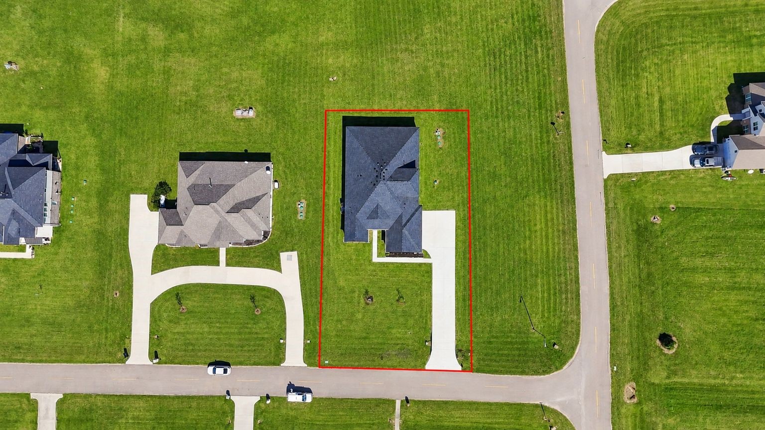 INCREDIBLE LOT WITH ROOM TO GROW! This aerial view highlights the property's generous footprint, corner positioning, and surrounding green space! With approximately 1.163 ACRES, there's plenty of room to enjoy outdoor living, gardening, recreation, and the freedom to create a personalized outdoor retreat! Maybe that workshop you always wanted! Low property taxes! Come home to the stars! INCREDIBLE LOT WITH ROOM TO GROW! This aerial view highlights the property's generous footprint, corner positioning, and surrounding green space! With approximately 1.163 ACRES, there's plenty of room to enjoy outdoor living, gardening, recreation, and the freedom to create a personalized outdoor retreat! Maybe that workshop you always wanted! Low property taxes! Come home to the stars!
