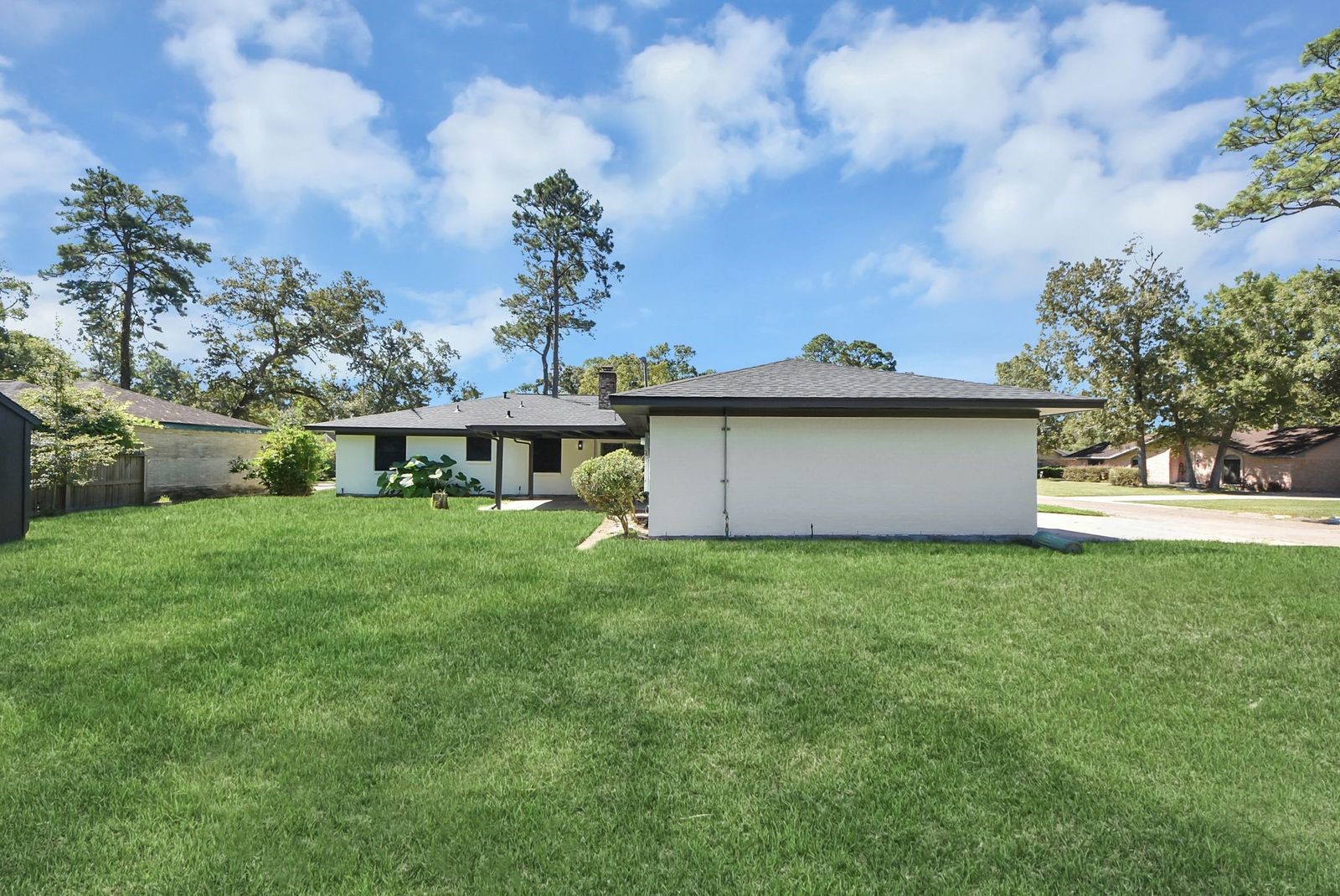 Large backyard!