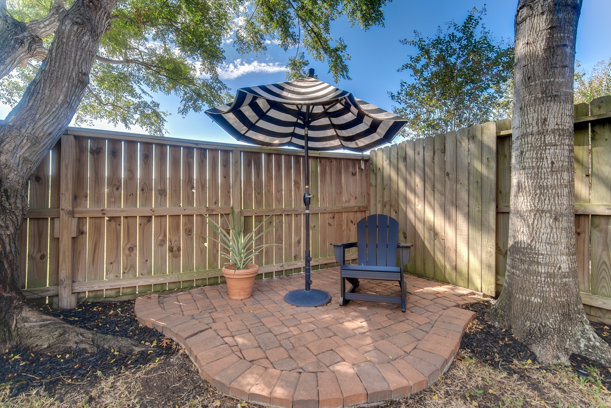 Enjoy some vitamin D in your private yard
