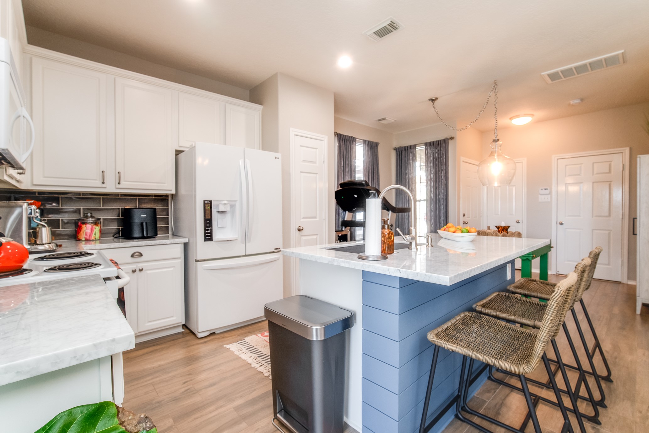 Updated kitchen to entertain your family and guests