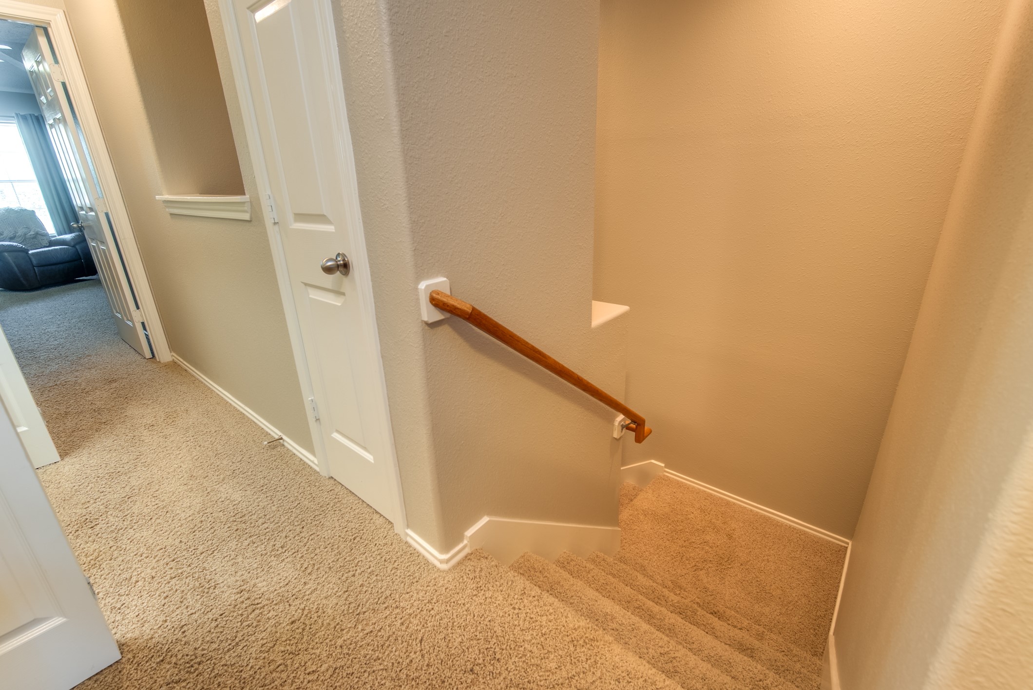 Hallway leading to the stairway