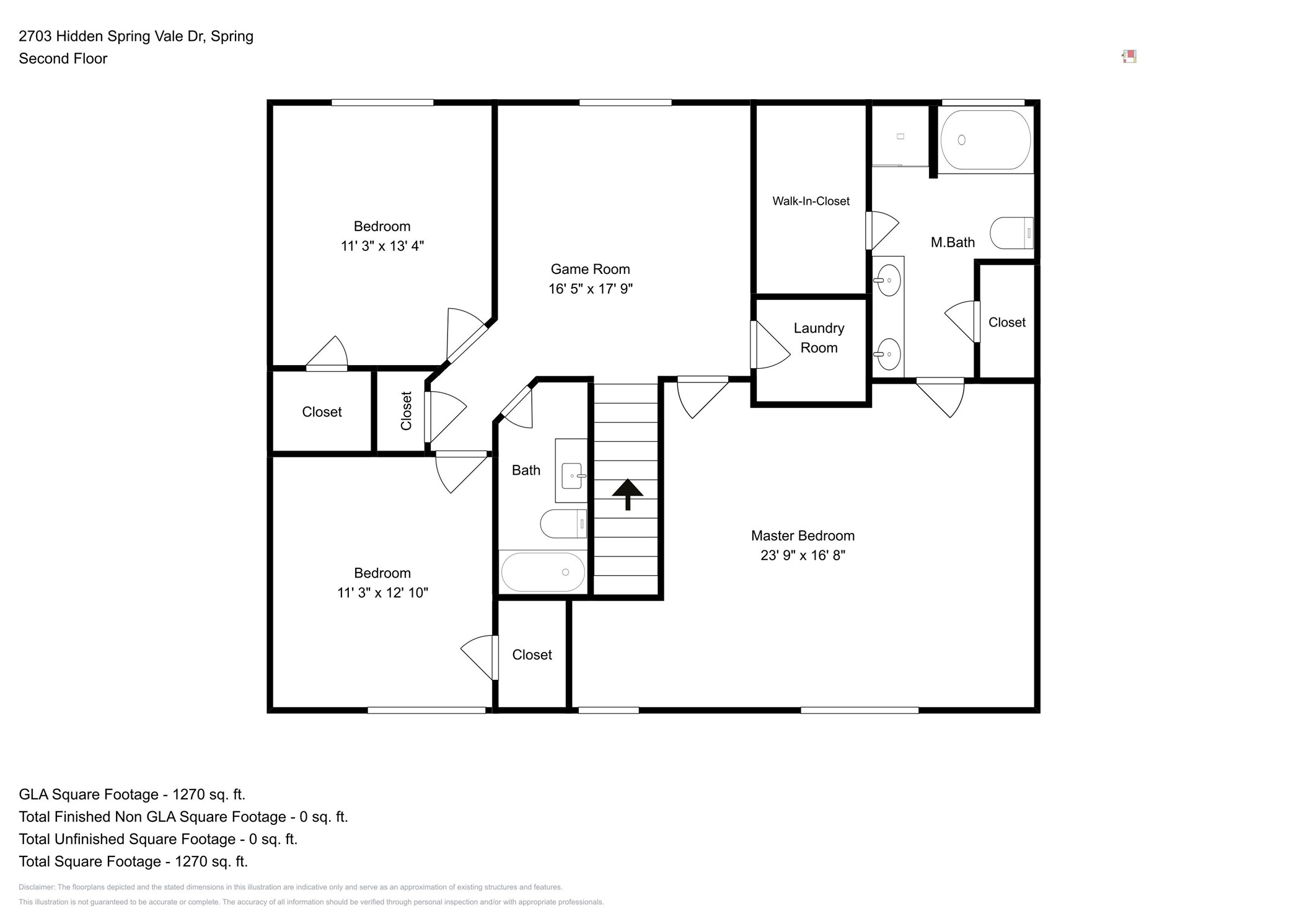 2703 Hidden Spring Vale Drive, Spring, TX 77386