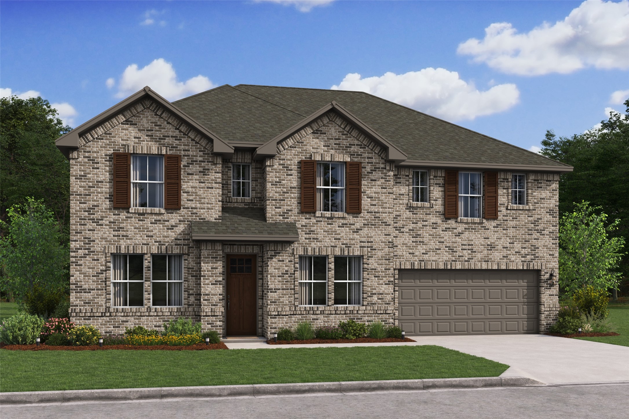 Gorgeous Stirling home design by K. Hovnanian Homes with elevation PA in amazing Grand Magnolia. (*Artist rendering used for illustration purposes only.) Gorgeous Stirling home design by K. Hovnanian Homes with elevation PA in amazing Grand Magnolia. (*Artist rendering used for illustration purposes only.)
