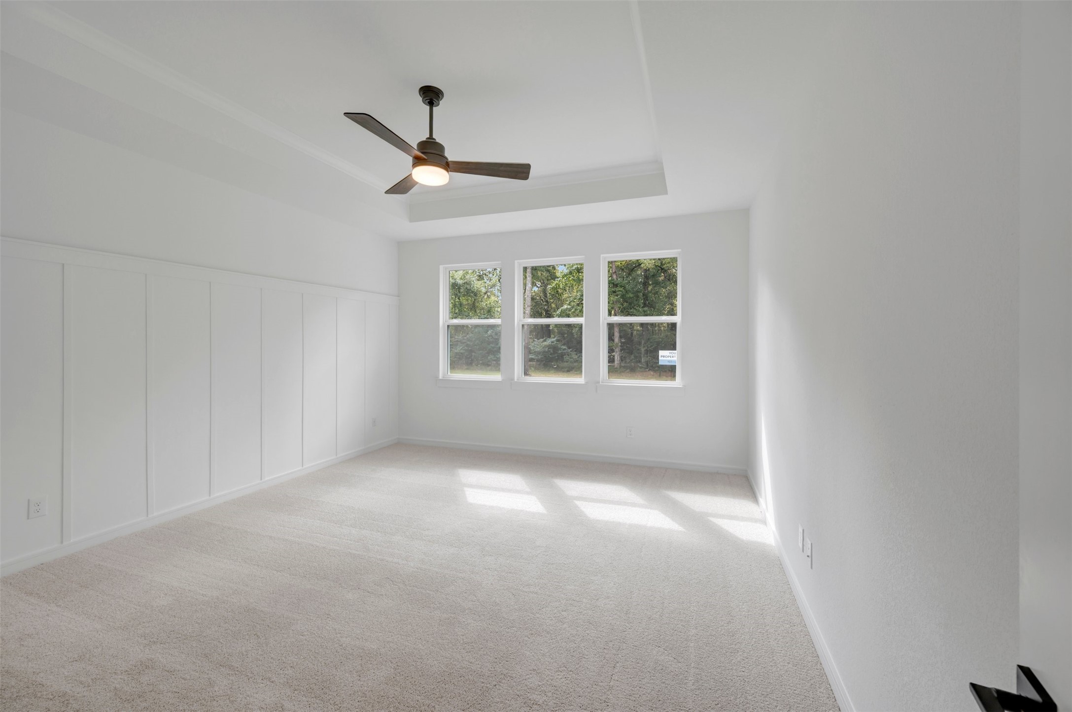 Spacious primary suite (*Photo not of actual home and used for illustration purposes only. Colors/finishes may differ from the ones currently selected in the home.)