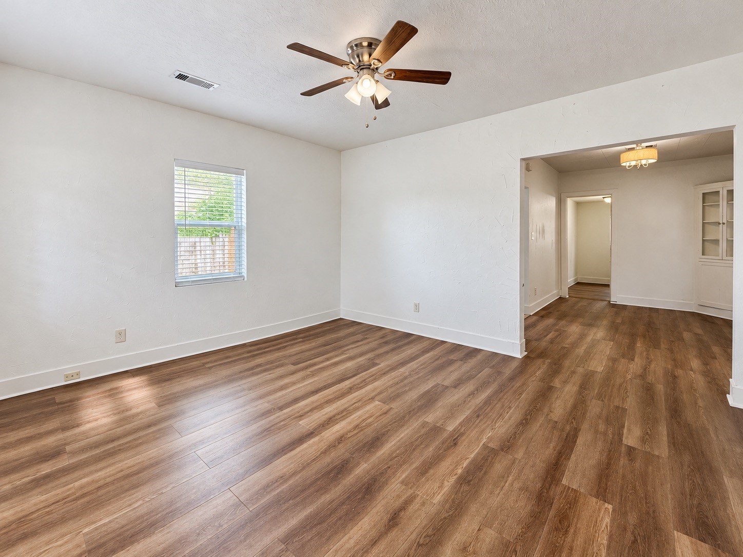 Spacious living area