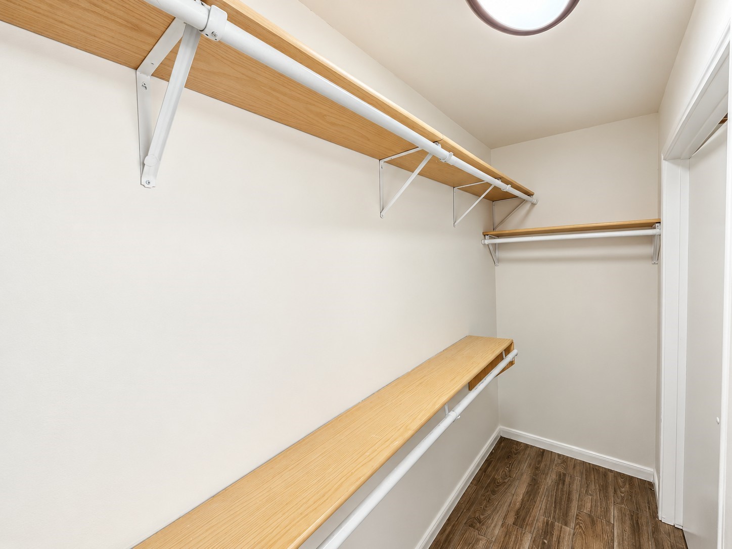 Plenty of closet space