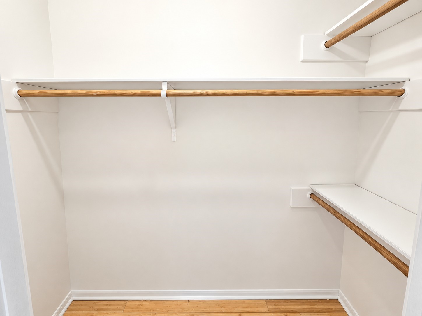 Walk-in Closet in each secondary bedroom