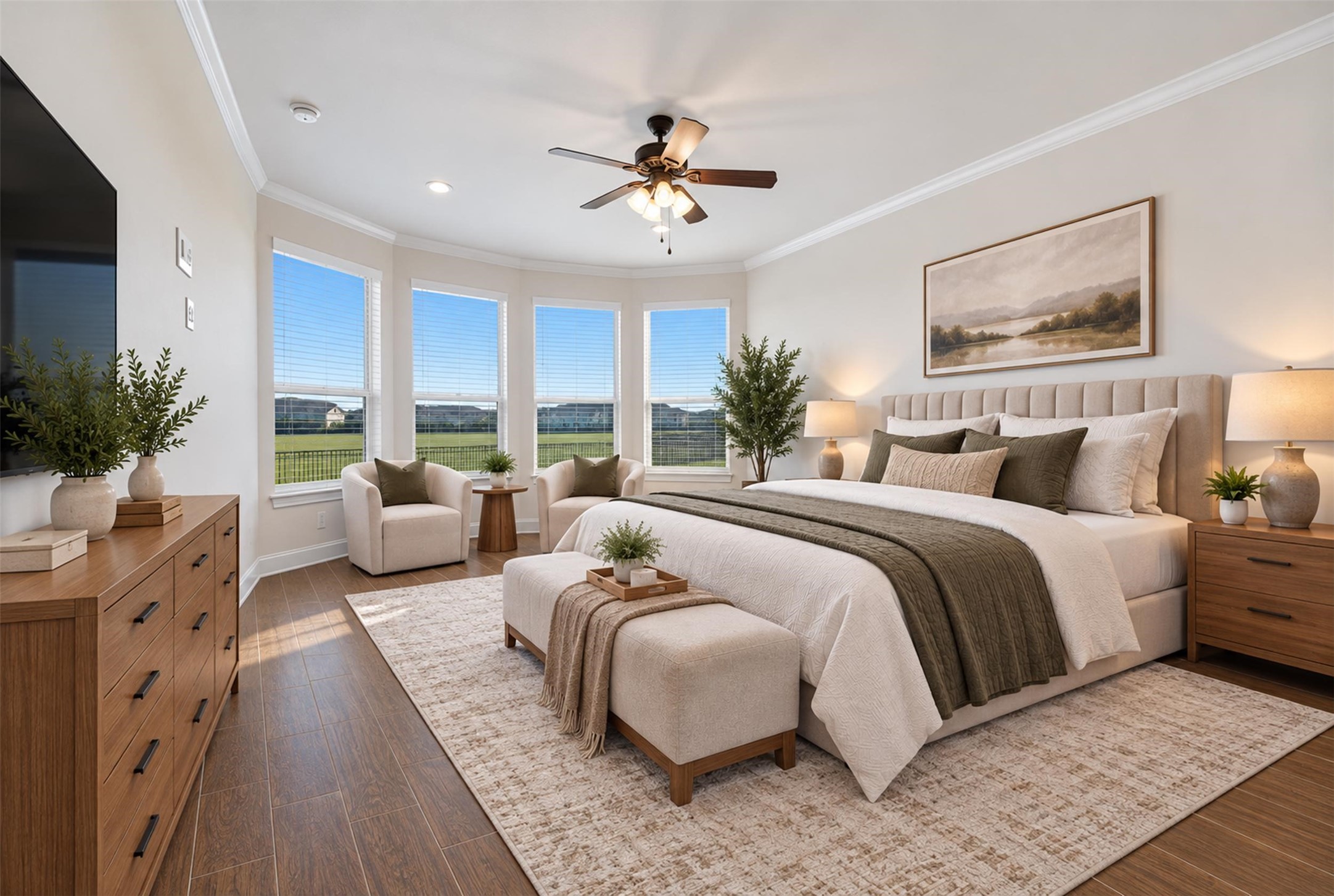 Primary Suite - Digitally Staged