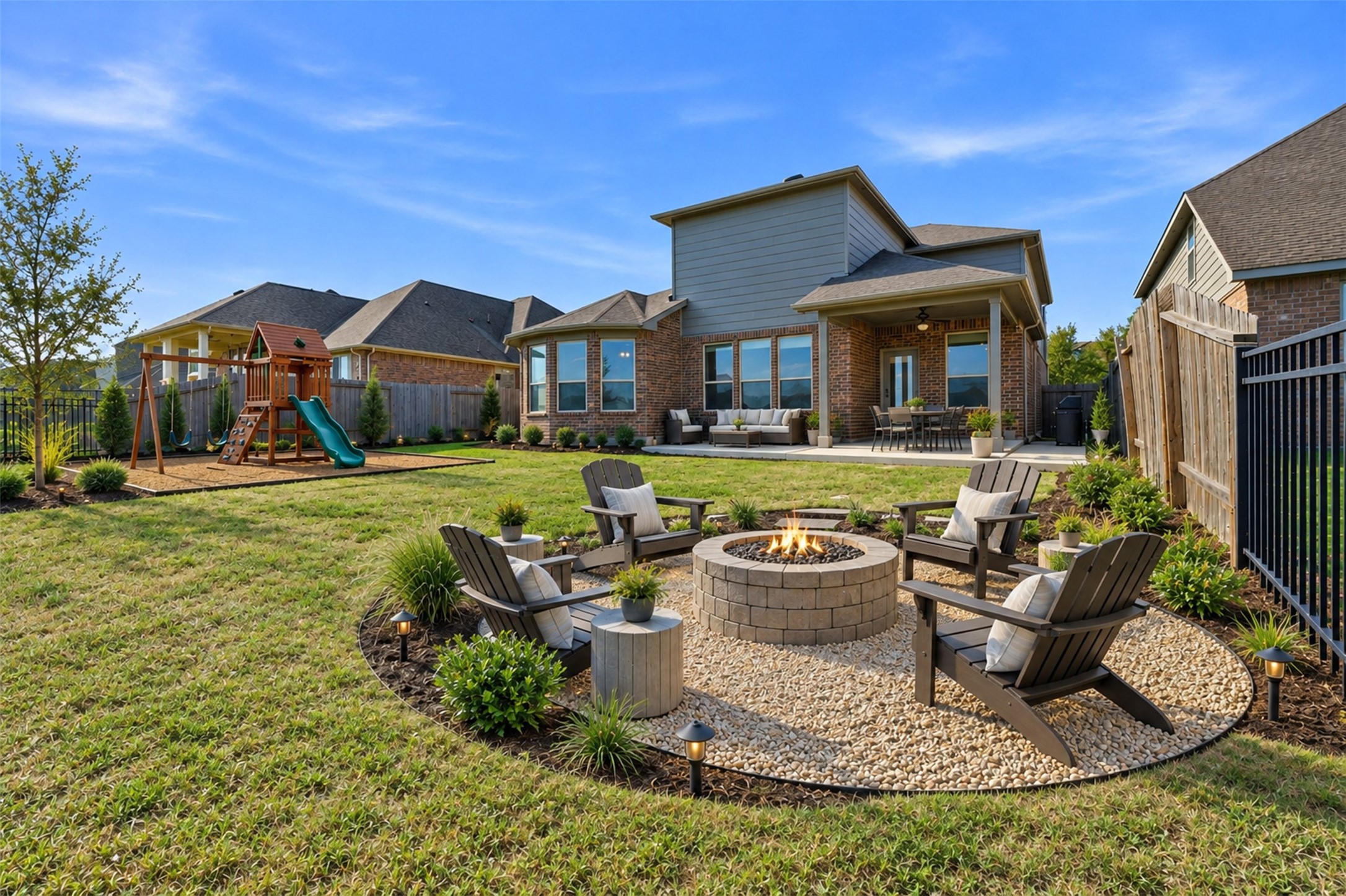 Backyard - Digitally Staged