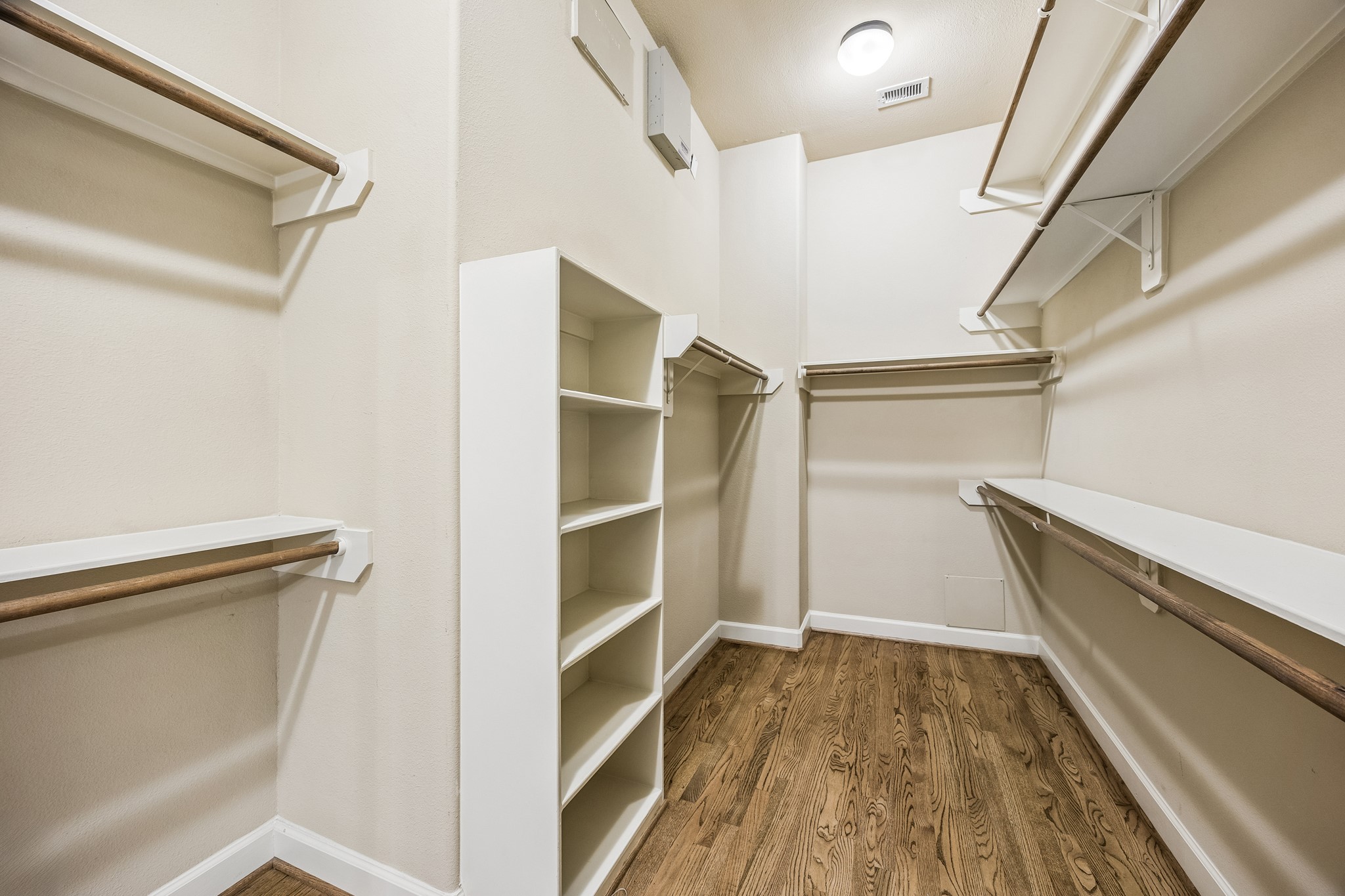 Primary closet.