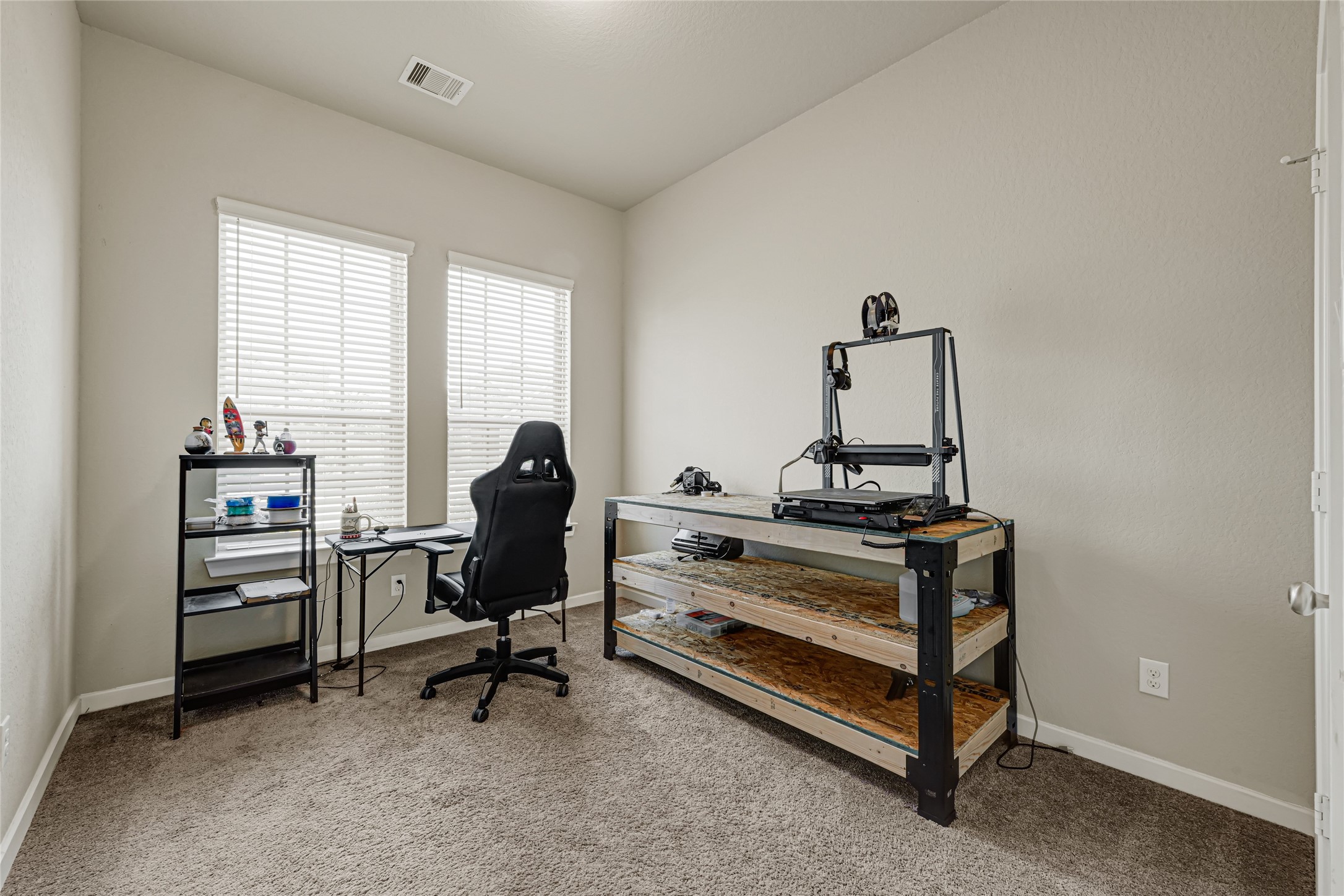 Additional Guest Bedroom currently being used as an office space.