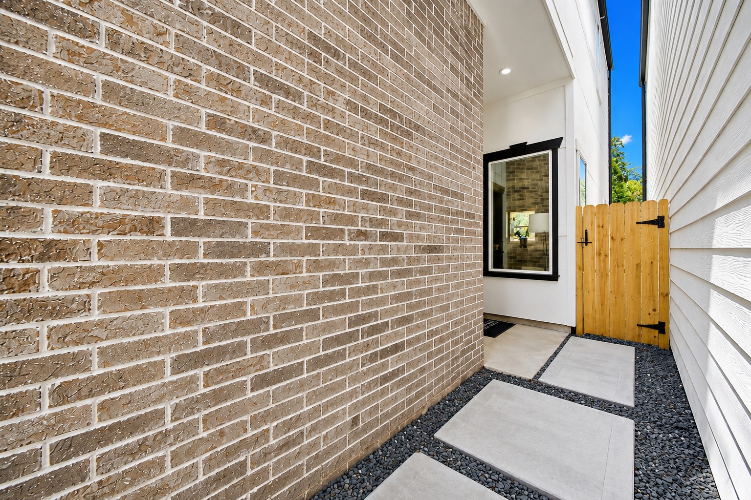 Covered front entry
